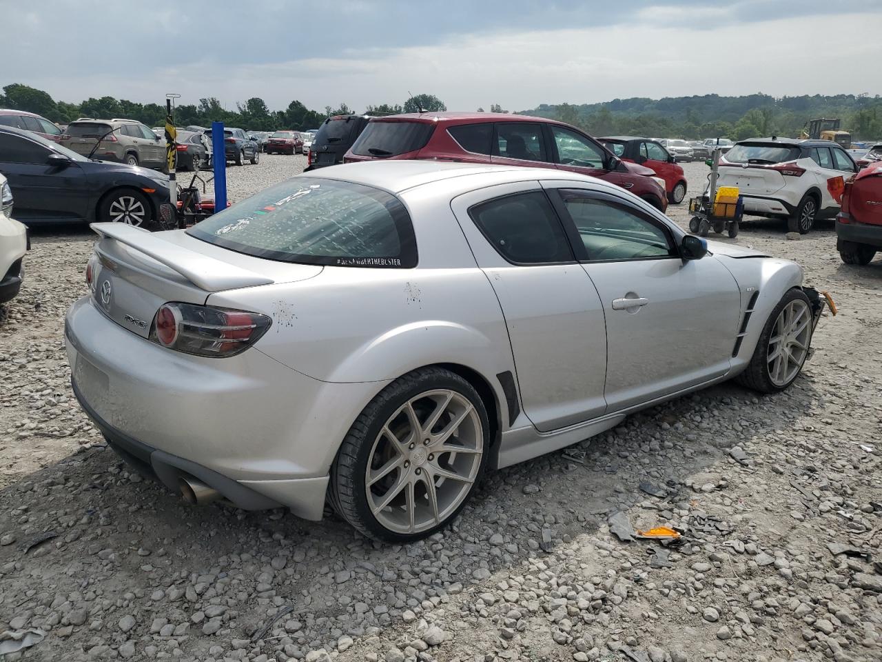 2004 Mazda Rx8 Silver vin: JM1FE173440108838
