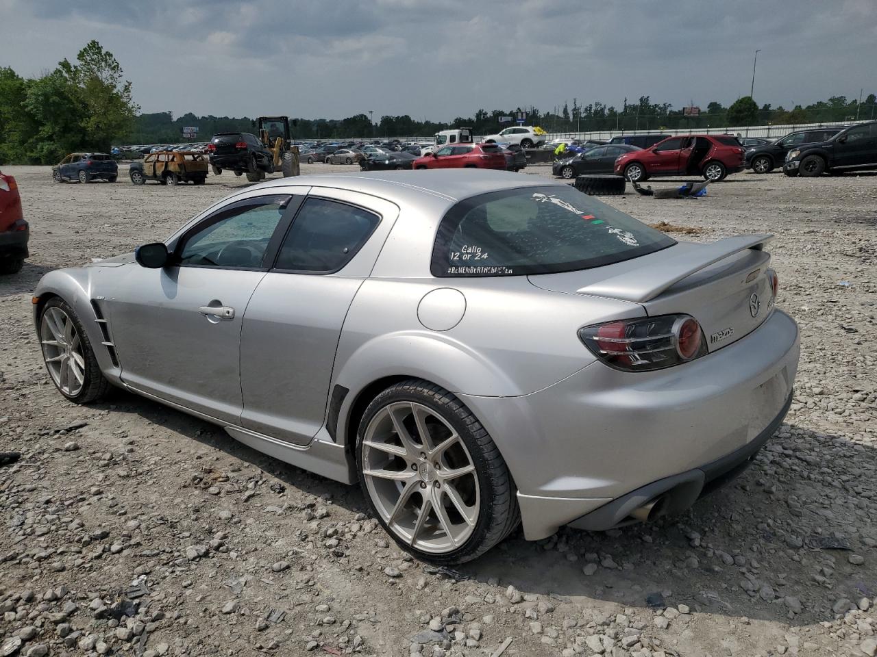 2004 Mazda Rx8 Silver vin: JM1FE173440108838