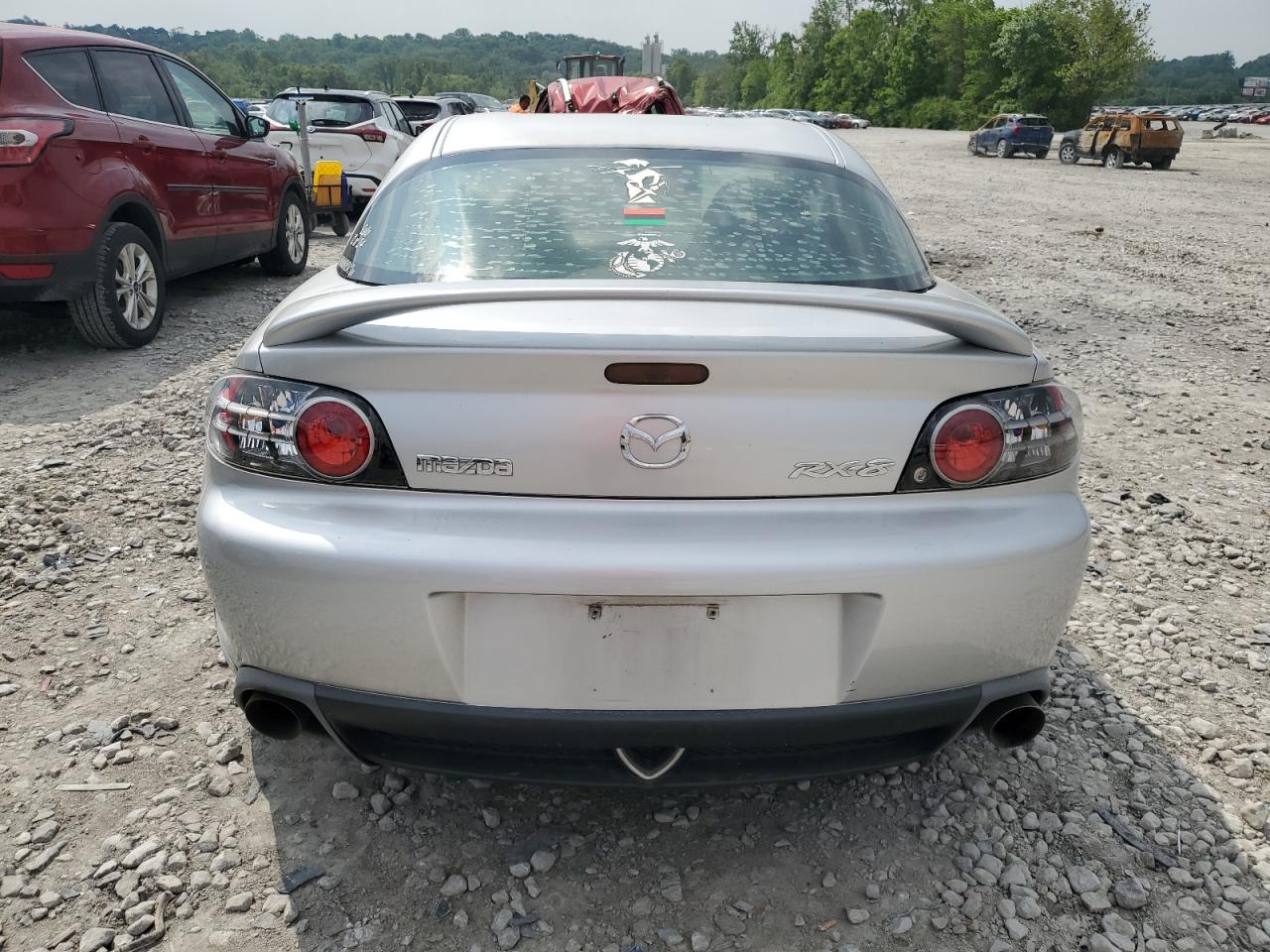 2004 Mazda Rx8 Silver vin: JM1FE173440108838