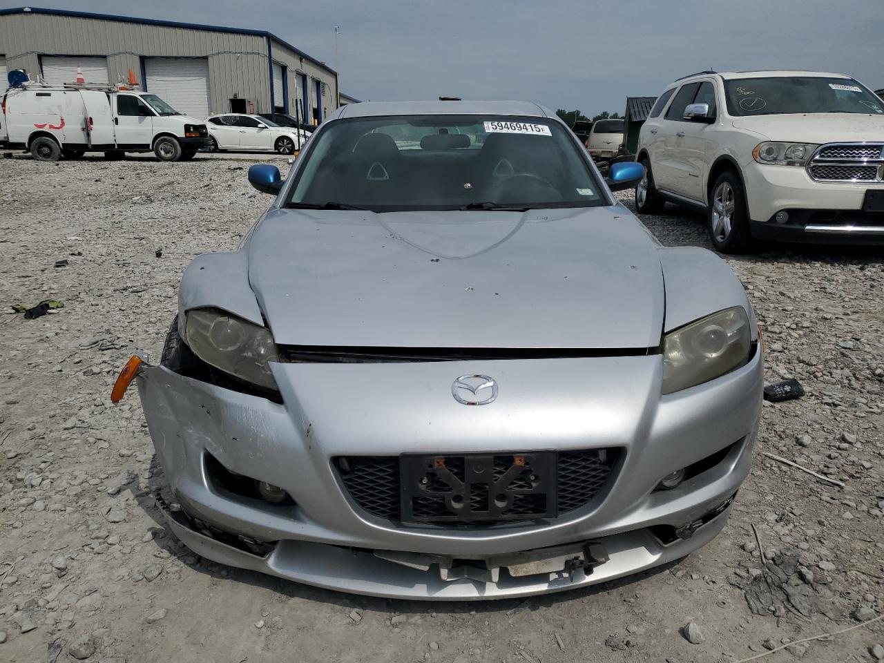 2004 Mazda Rx8 Silver vin: JM1FE173440108838