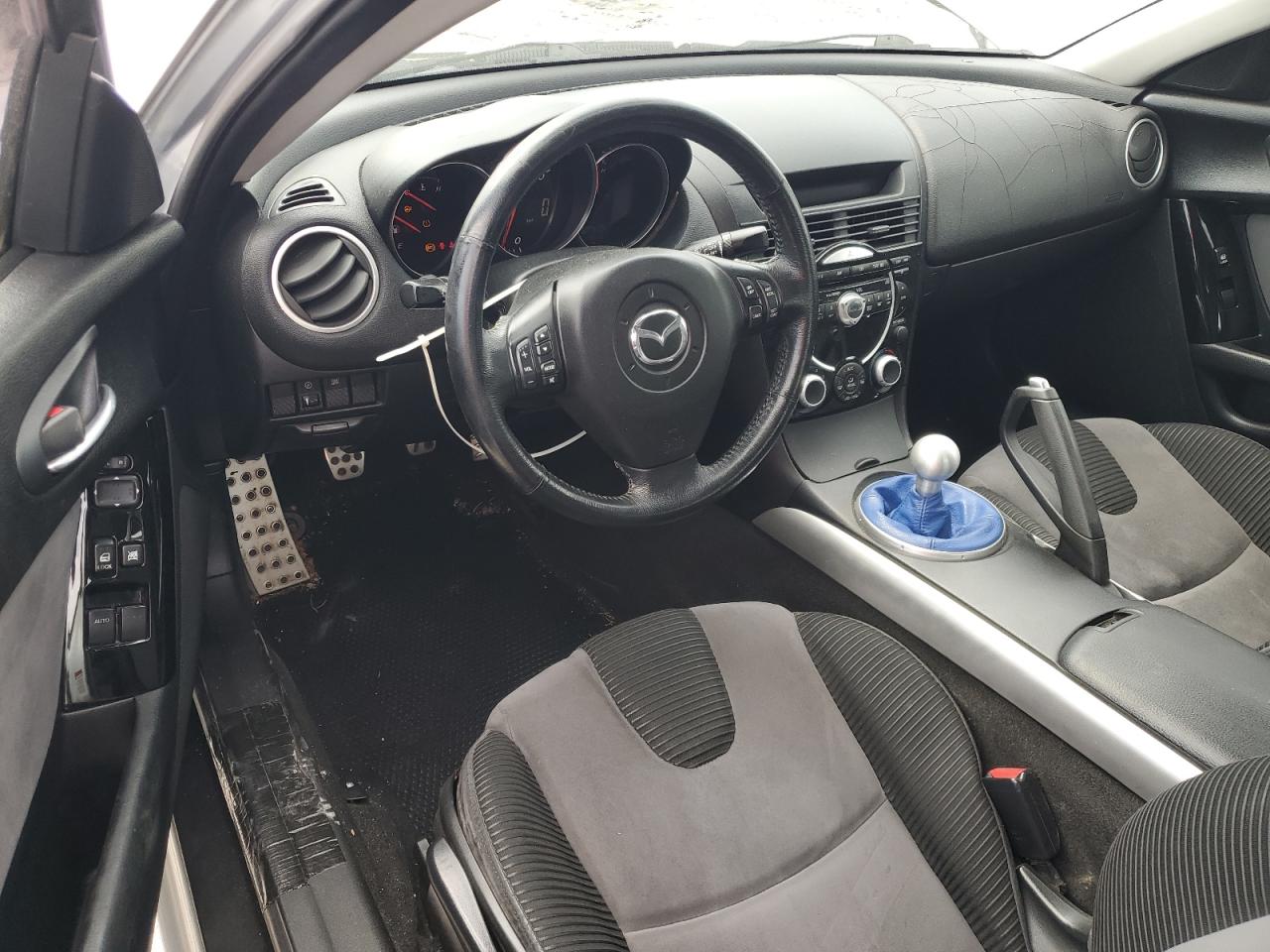 2004 Mazda Rx8 Silver vin: JM1FE173440108838