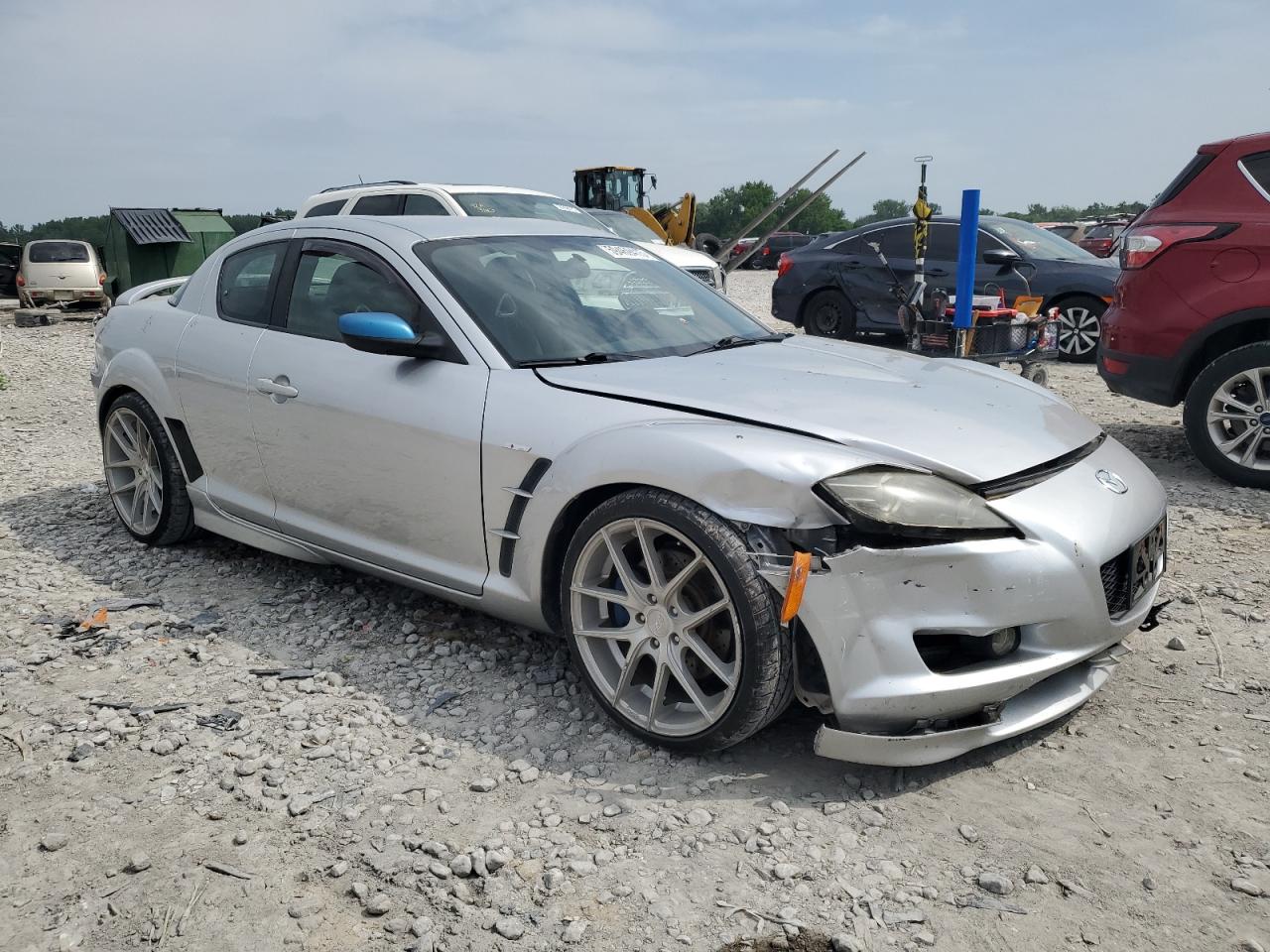 2004 Mazda Rx8 Silver vin: JM1FE173440108838