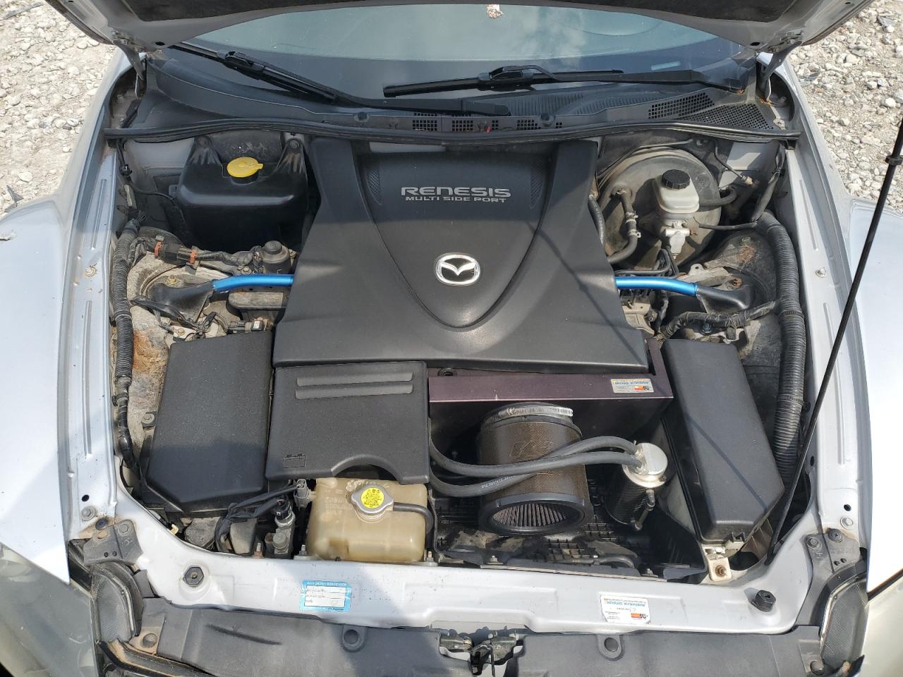 2004 Mazda Rx8 Silver vin: JM1FE173440108838