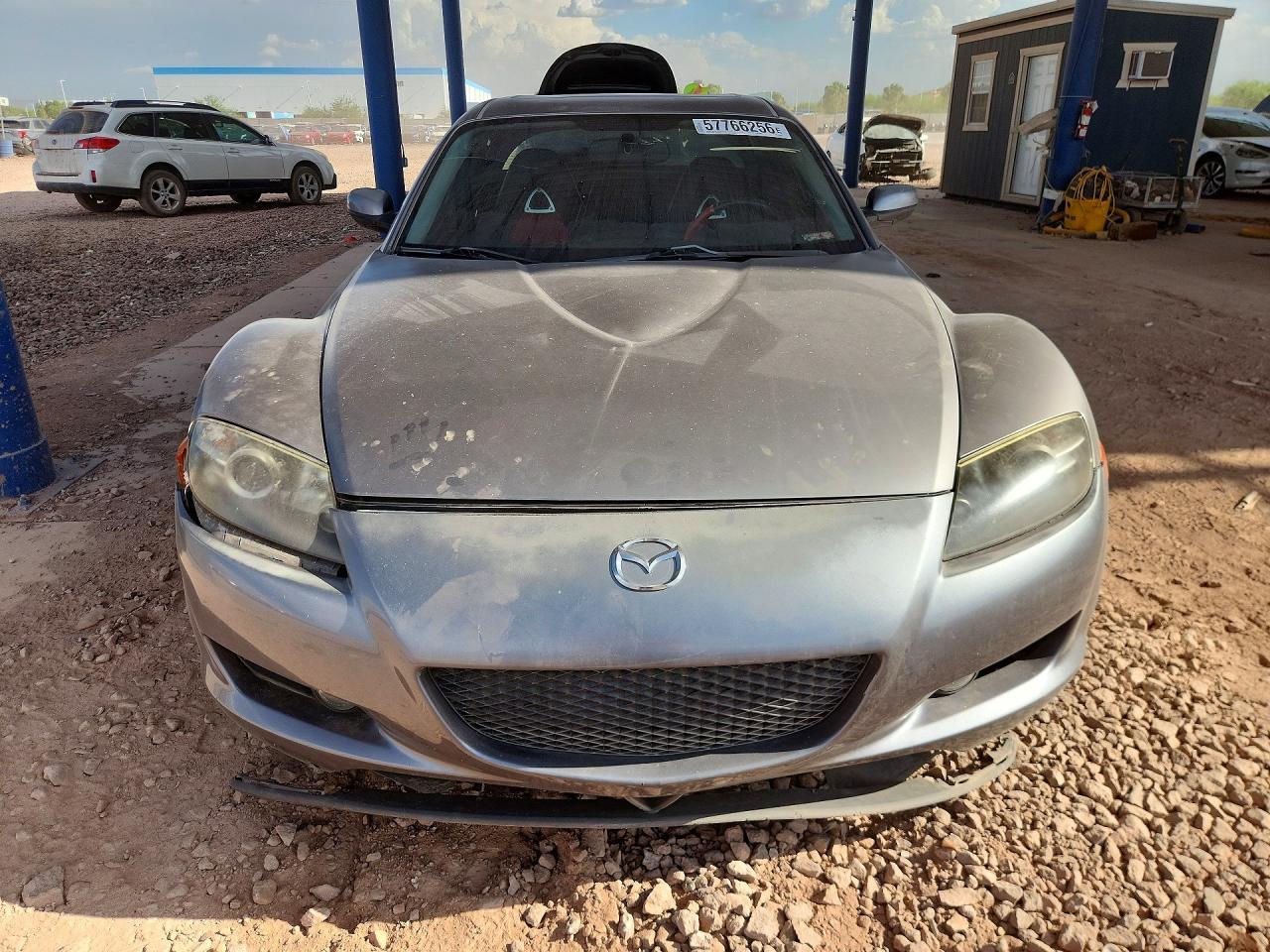 2004 Mazda Rx8 Gray vin: JM1FE173440127079