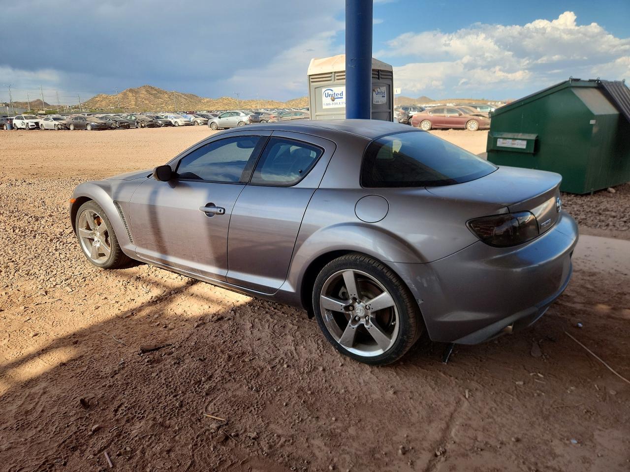 2004 Mazda Rx8 Gray vin: JM1FE173440127079