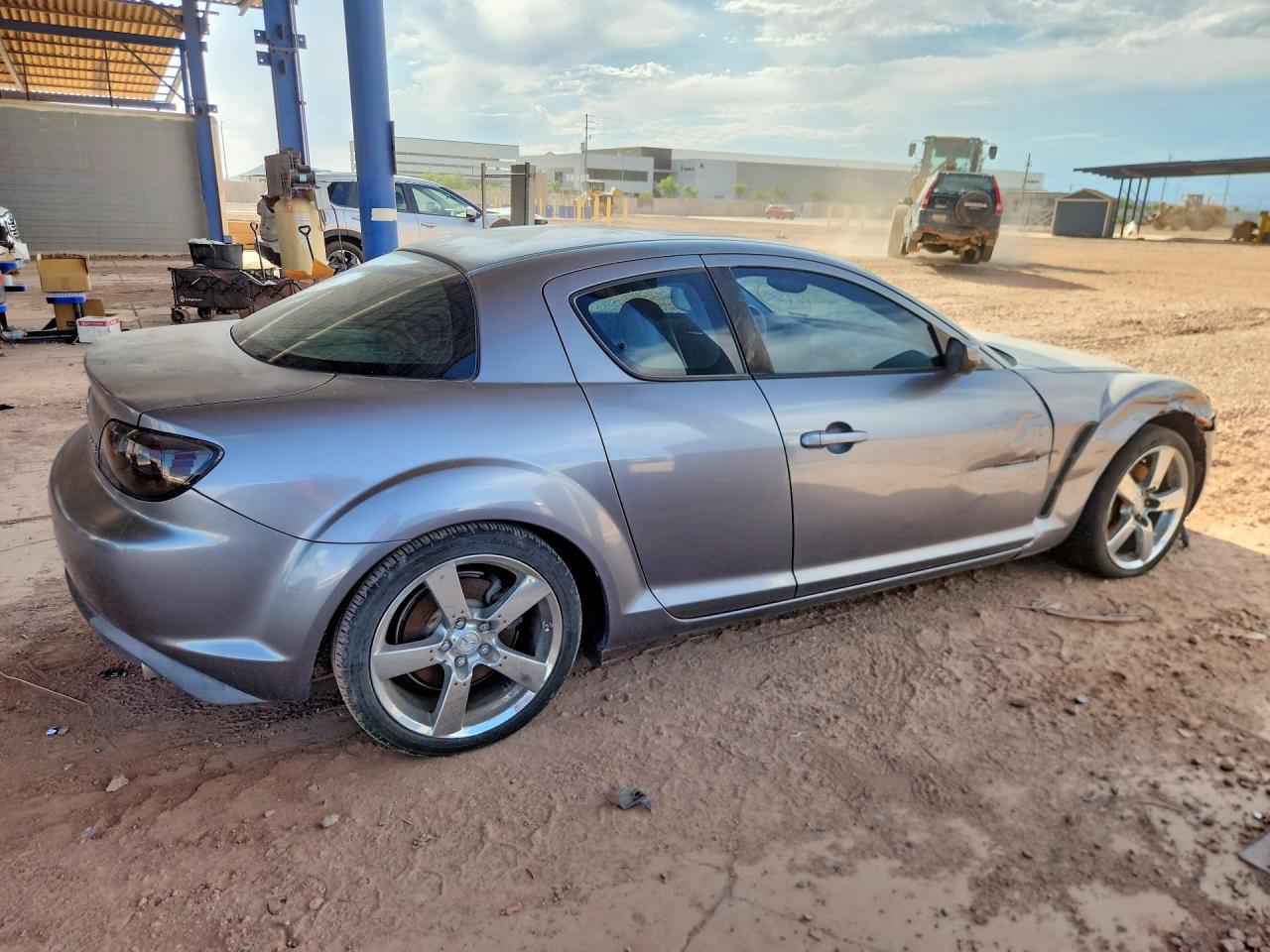 2004 Mazda Rx8 Gray vin: JM1FE173440127079