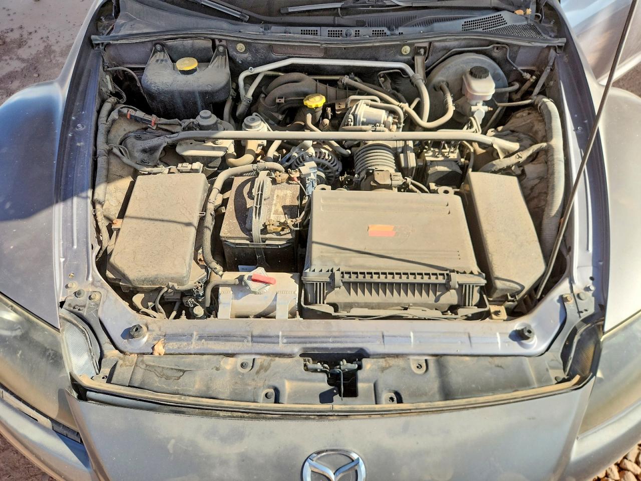 2004 Mazda Rx8 Gray vin: JM1FE173440127079