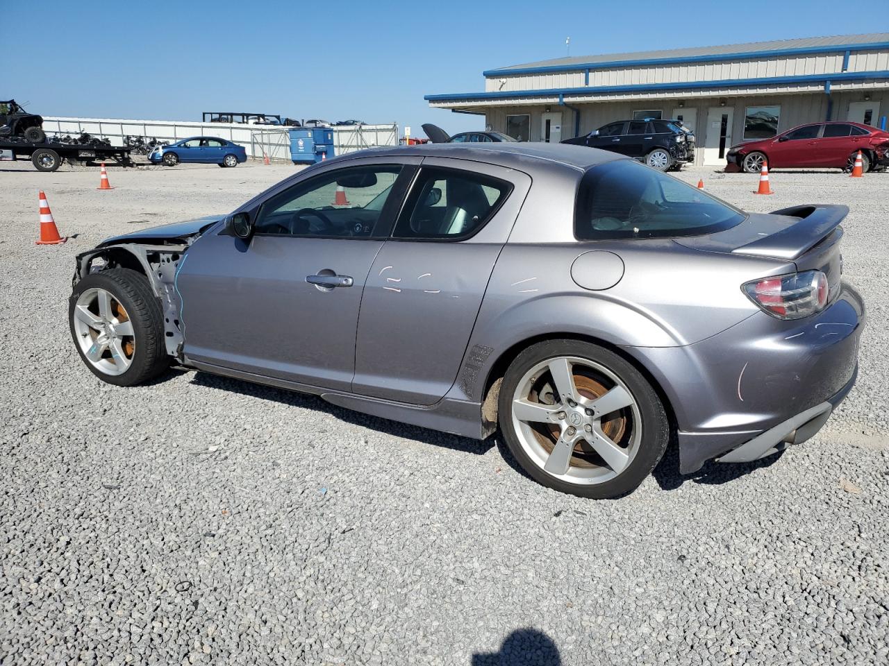 2005 Mazda Rx8 Silver vin: JM1FE173450148015