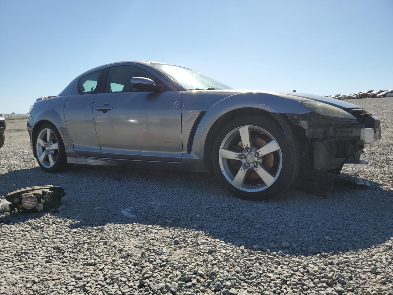 2005 Mazda Rx8 Silver vin: JM1FE173450148015