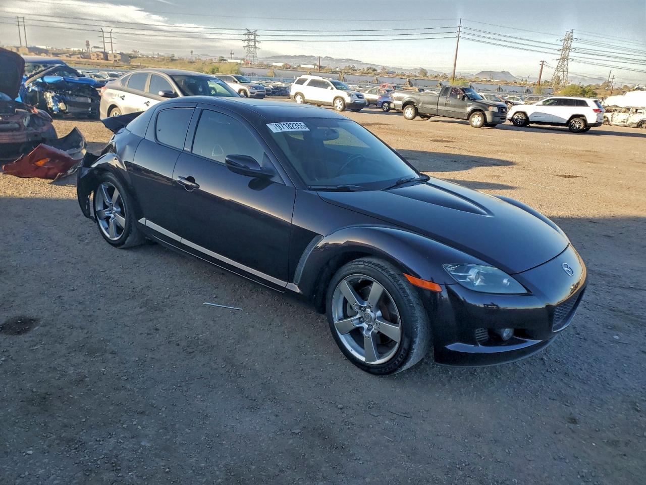 2005 Mazda Rx8 Purple vin: JM1FE173450151089