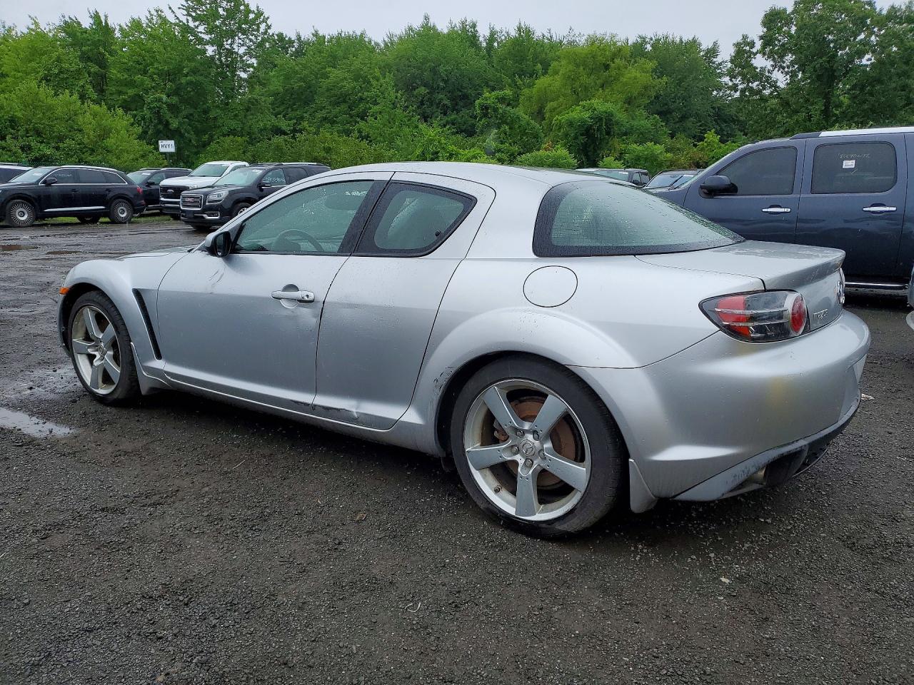 2007 Mazda Rx8 Silver vin: JM1FE173470211052