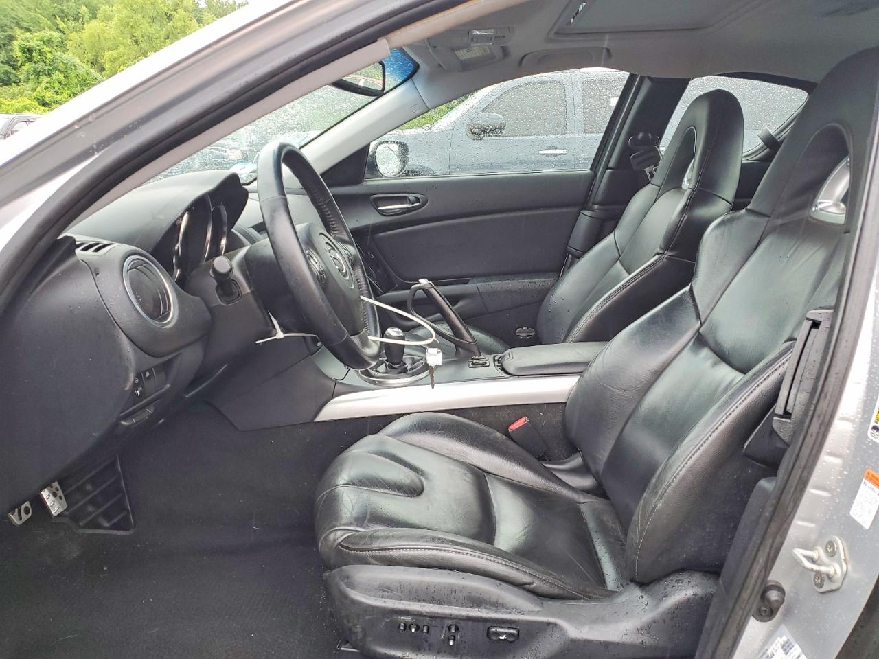 2007 Mazda Rx8 Silver vin: JM1FE173470211052