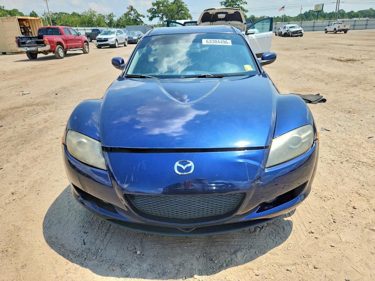 2007 Mazda Rx8 Blue vin: JM1FE173470211696