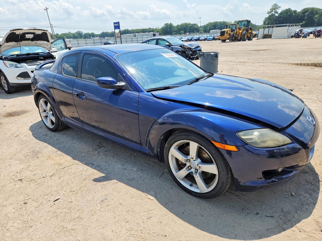 2007 Mazda Rx8 Blue vin: JM1FE173470211696