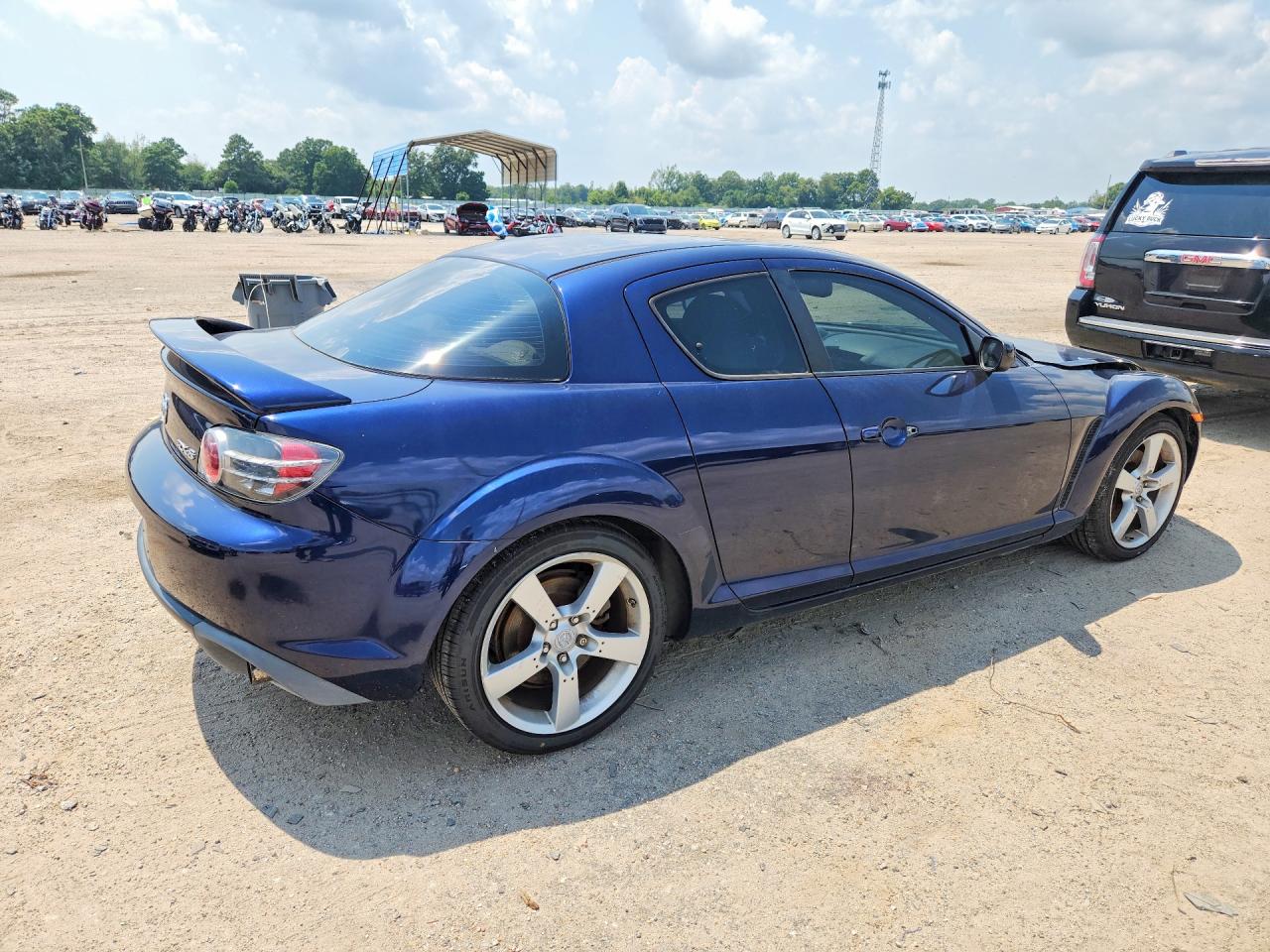 2007 Mazda Rx8 Blue vin: JM1FE173470211696