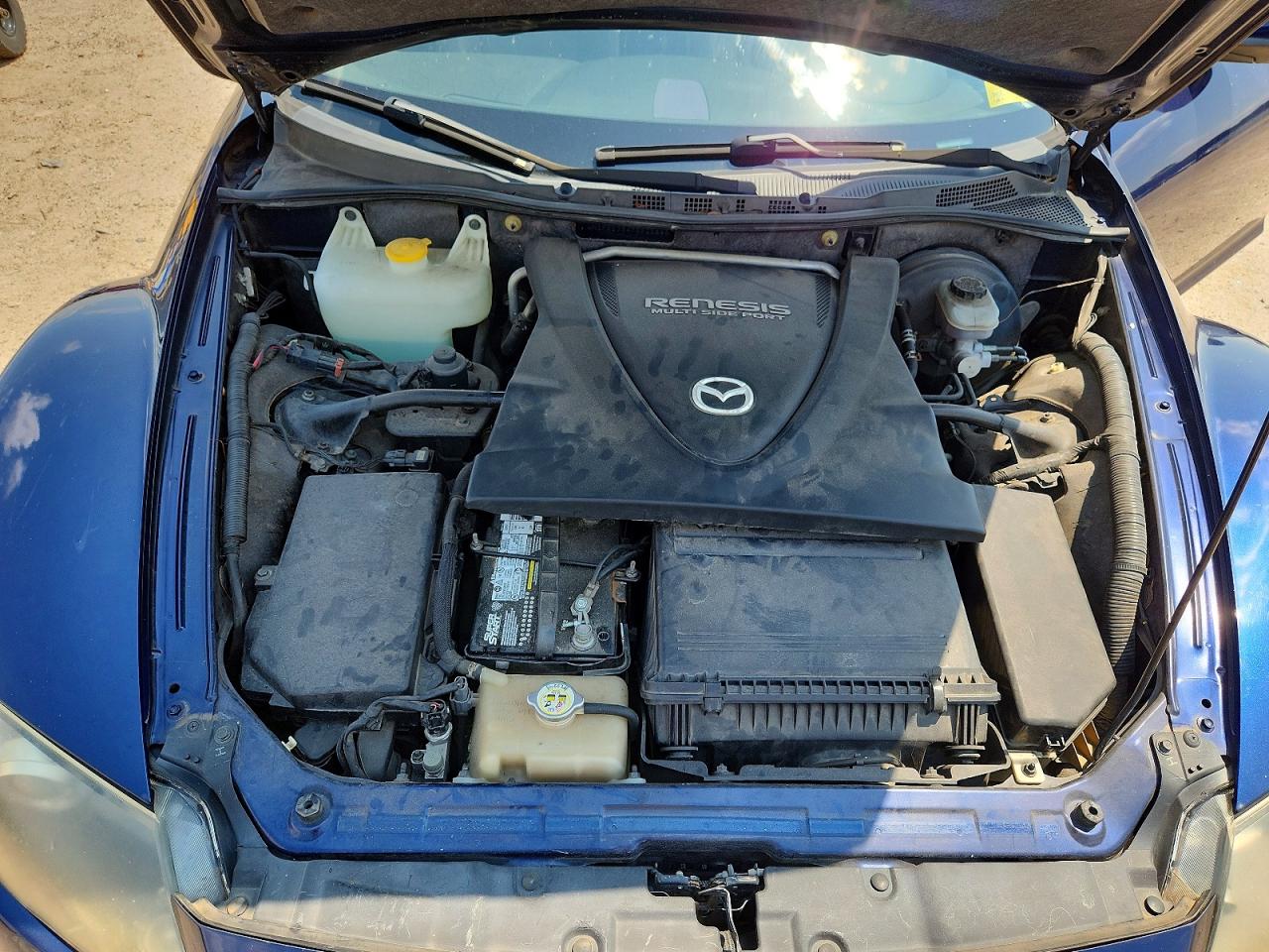 2007 Mazda Rx8 Blue vin: JM1FE173470211696