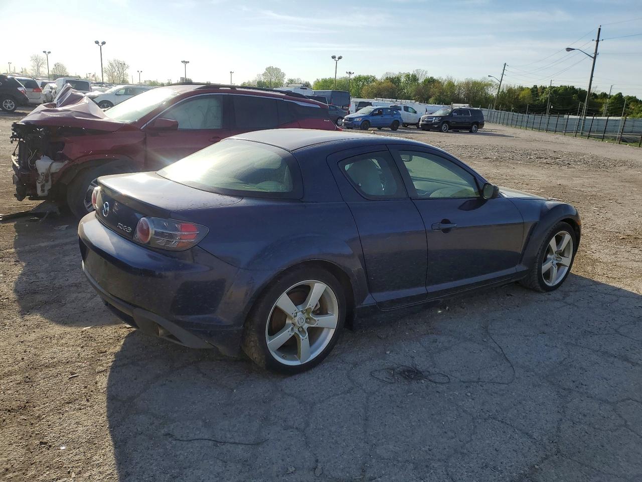 2008 Mazda Rx8 Синий vin: JM1FE173480214728