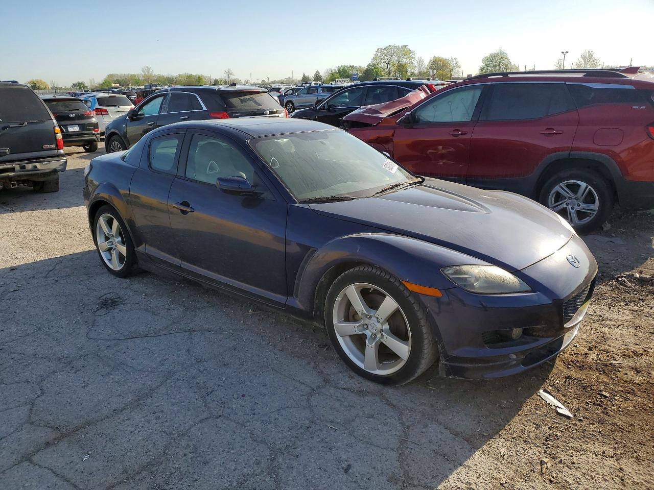 2008 Mazda Rx8 Синий vin: JM1FE173480214728