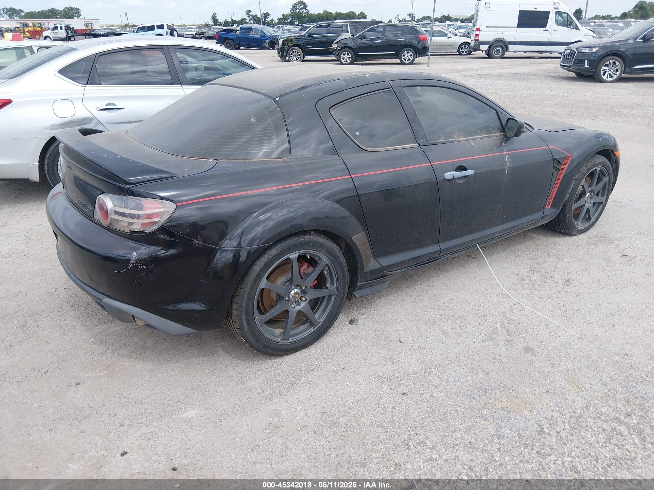 2008 Mazda Rx-8 Grand Touring Черный vin: JM1FE173480214762