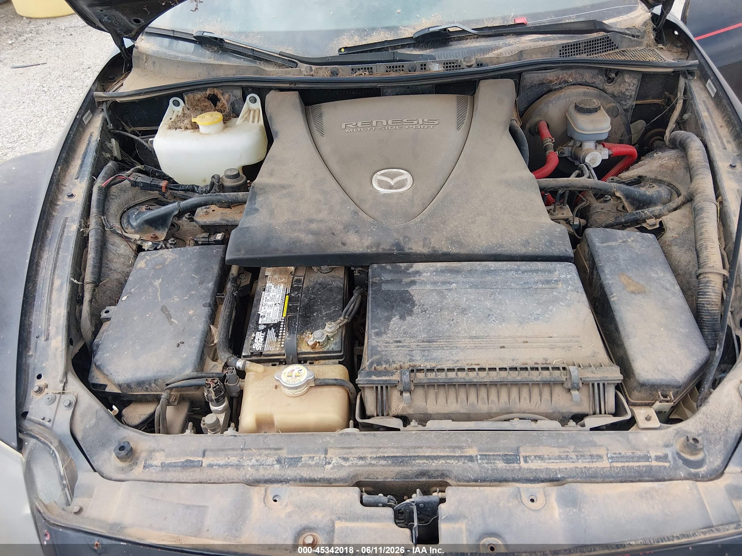 2008 Mazda Rx-8 Grand Touring Черный vin: JM1FE173480214762