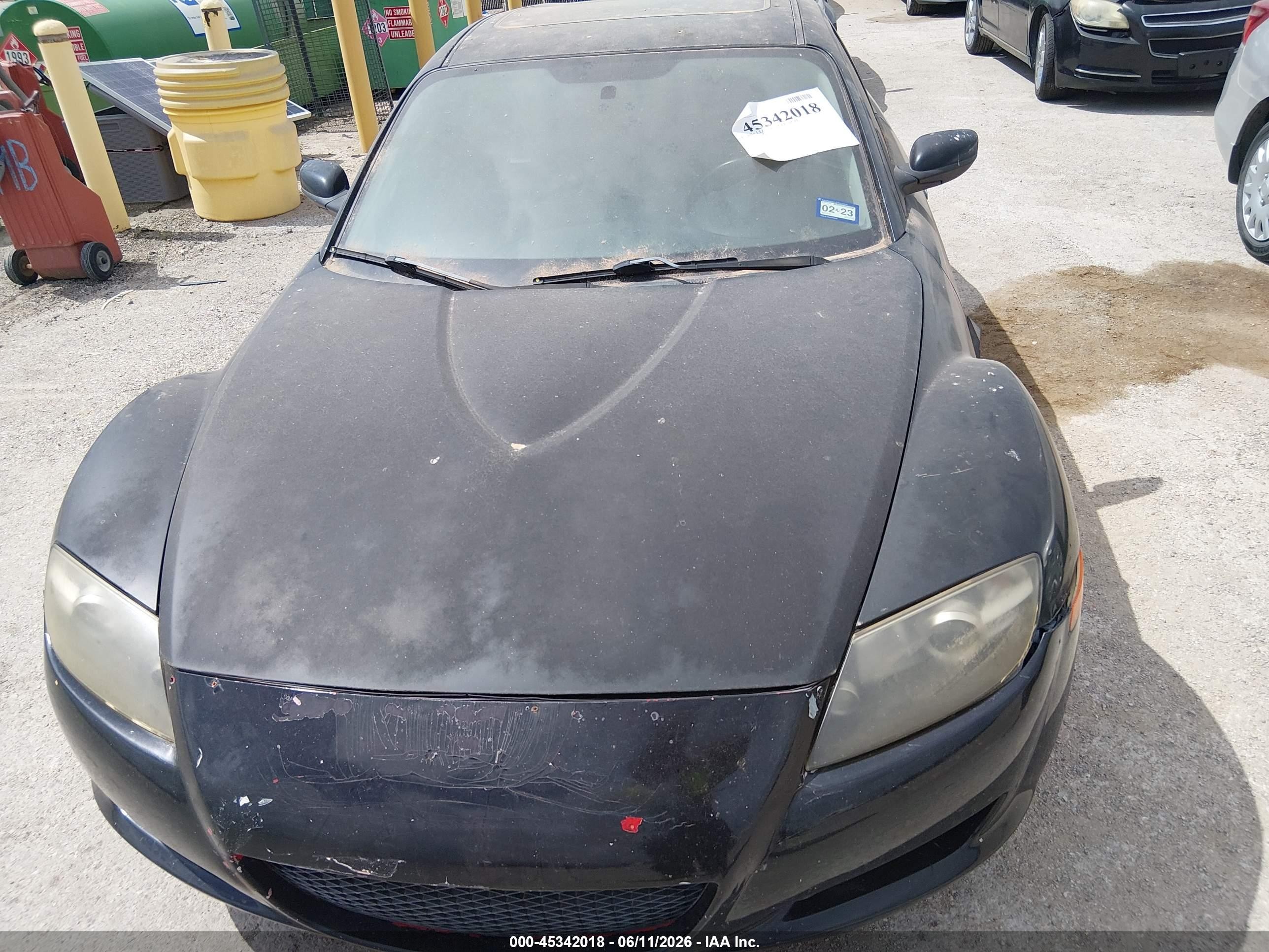 2008 Mazda Rx-8 Grand Touring Черный vin: JM1FE173480214762