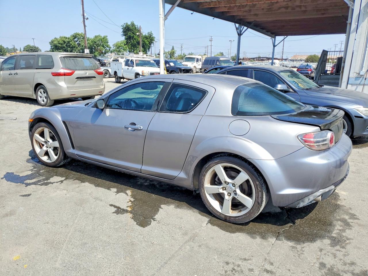 2004 Mazda Rx8 Gray vin: JM1FE173540135921