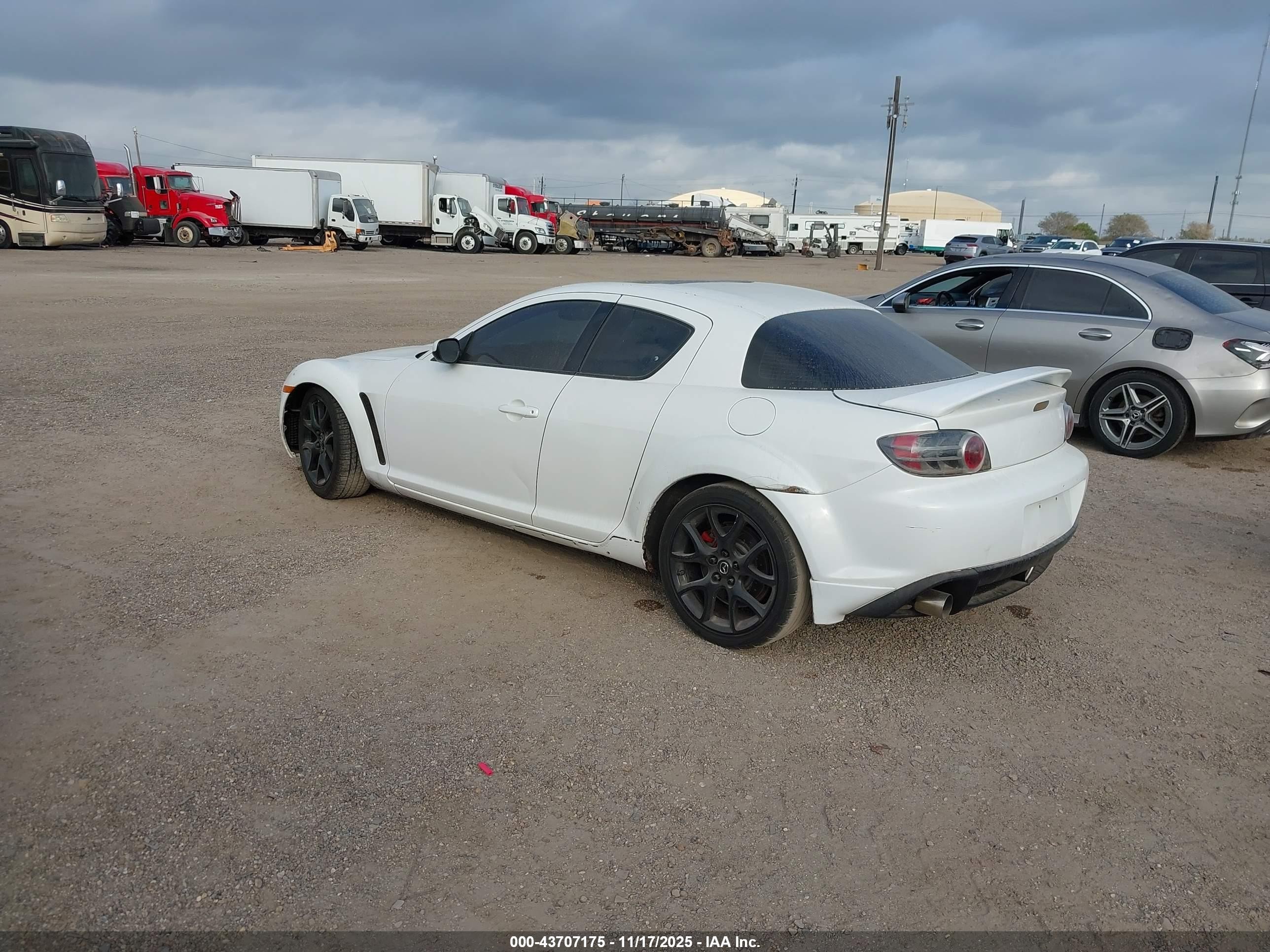 2005 Mazda Rx-8 6 Speed Manual White vin: JM1FE173550142496