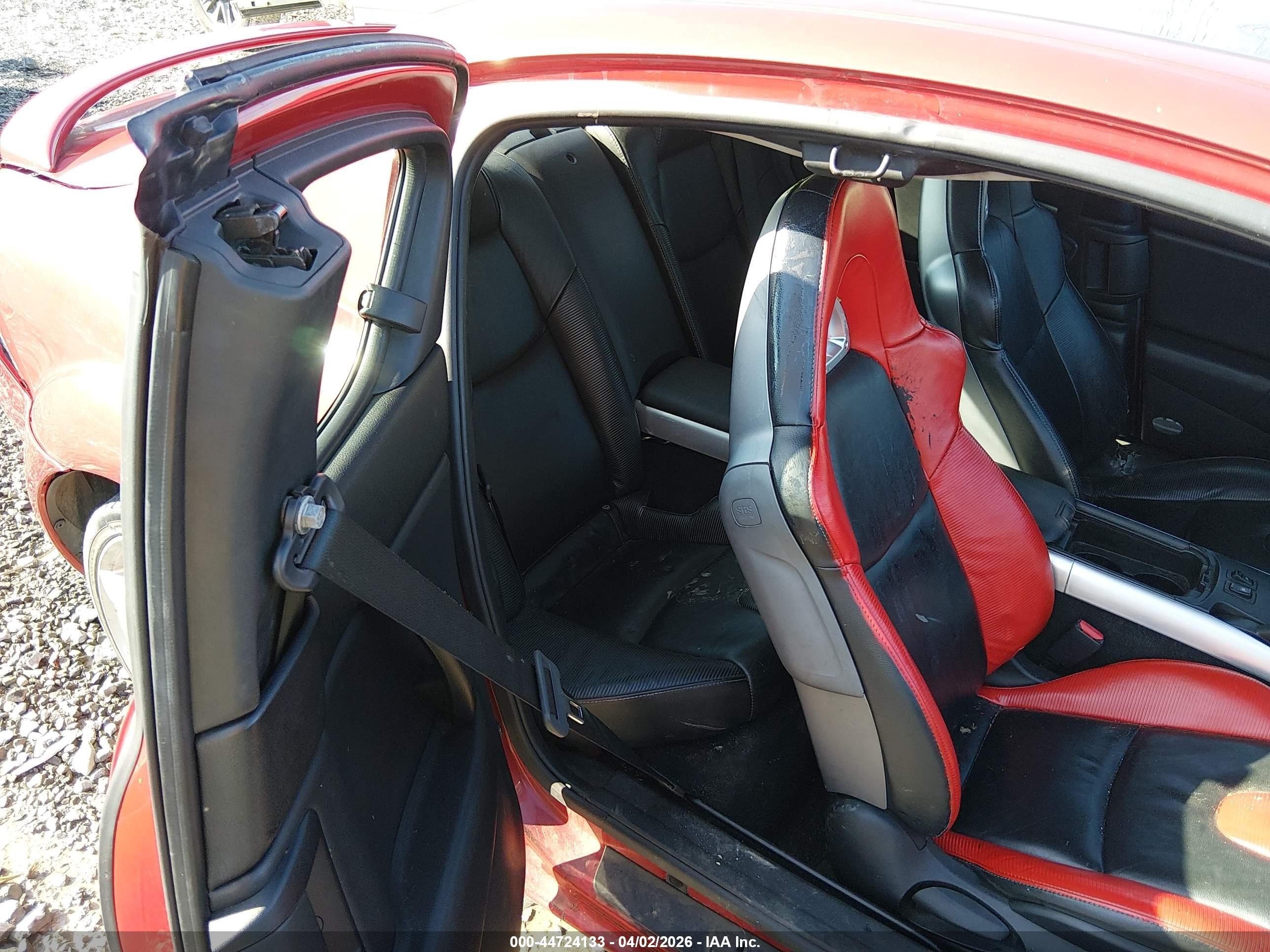 2005 Mazda Rx-8 6 Speed Manual Red vin: JM1FE173550146760