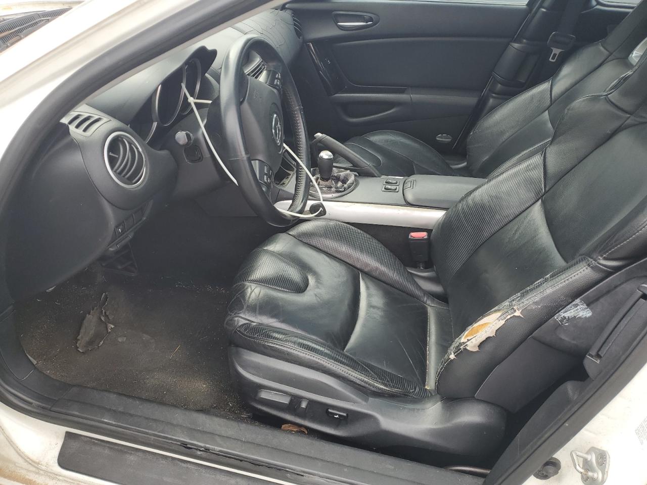 2005 Mazda Rx8 White vin: JM1FE173550154311