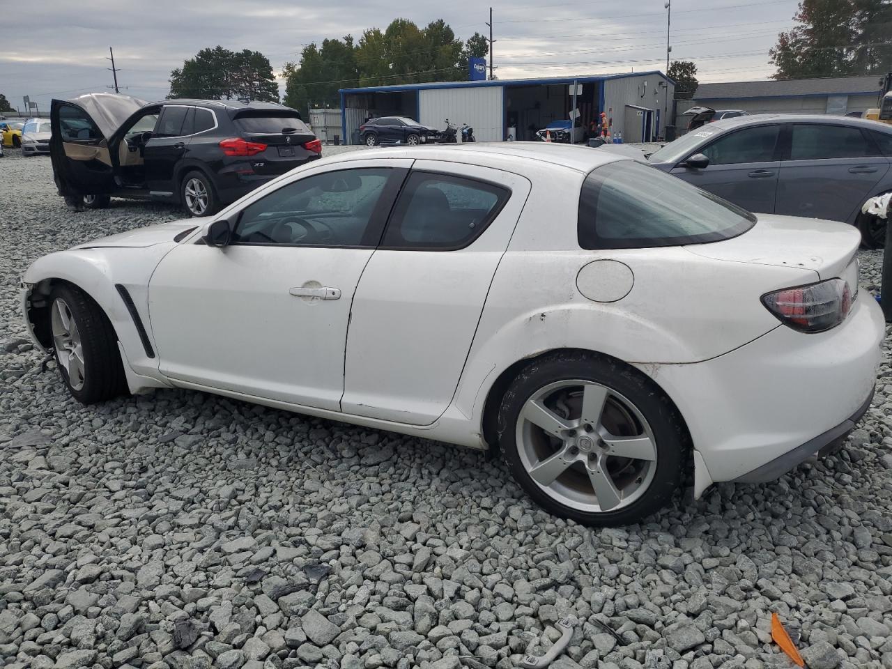 2005 Mazda Rx8 White vin: JM1FE173550154311