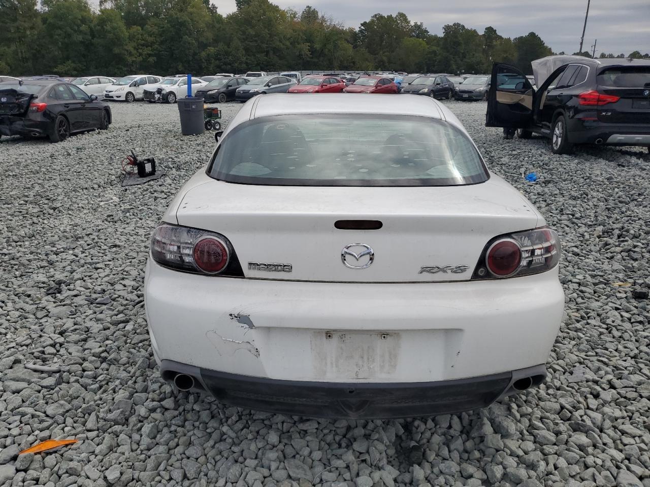 2005 Mazda Rx8 White vin: JM1FE173550154311