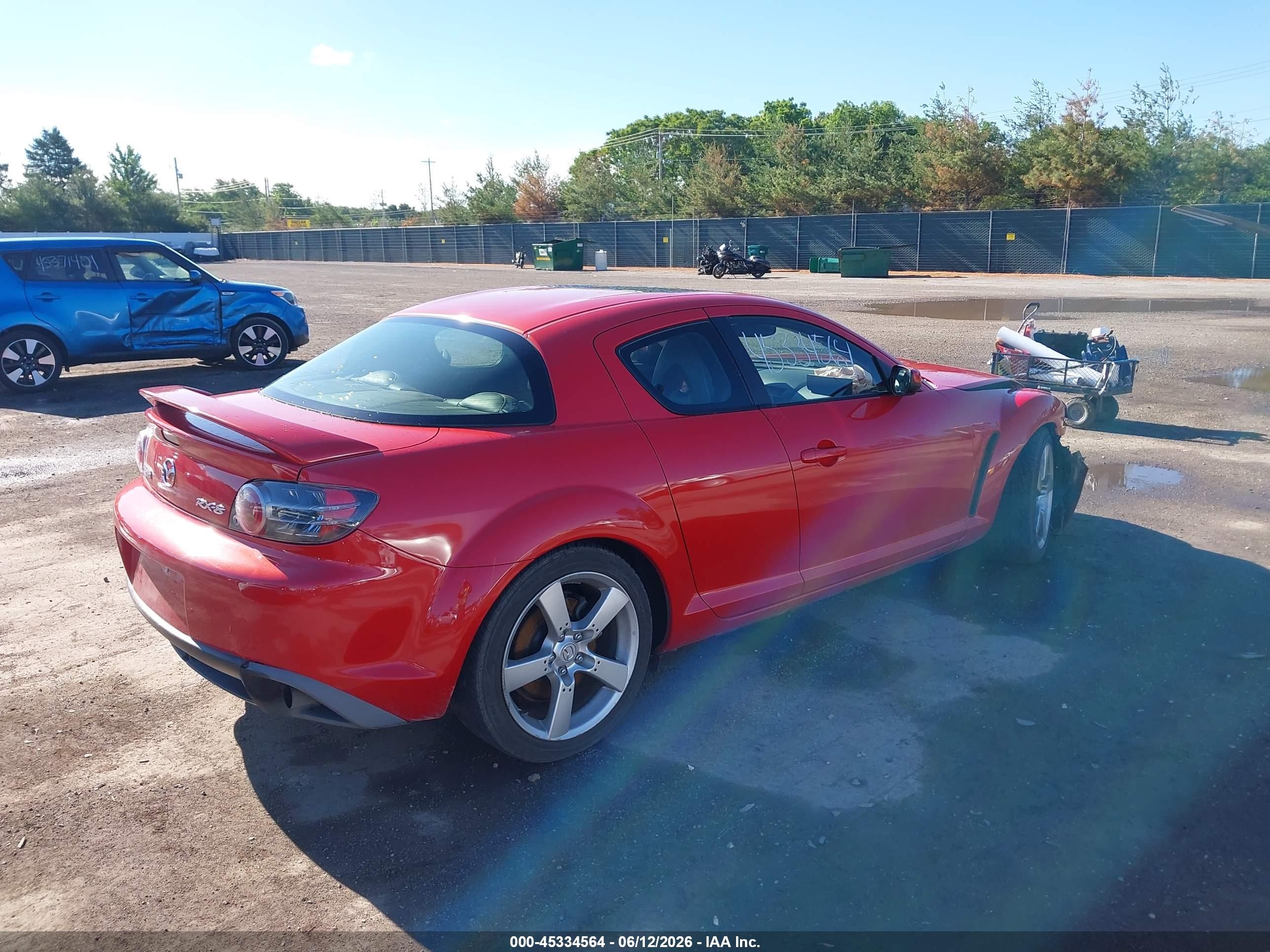 2005 Mazda Rx-8 6 Speed Manual Красный vin: JM1FE173650147173