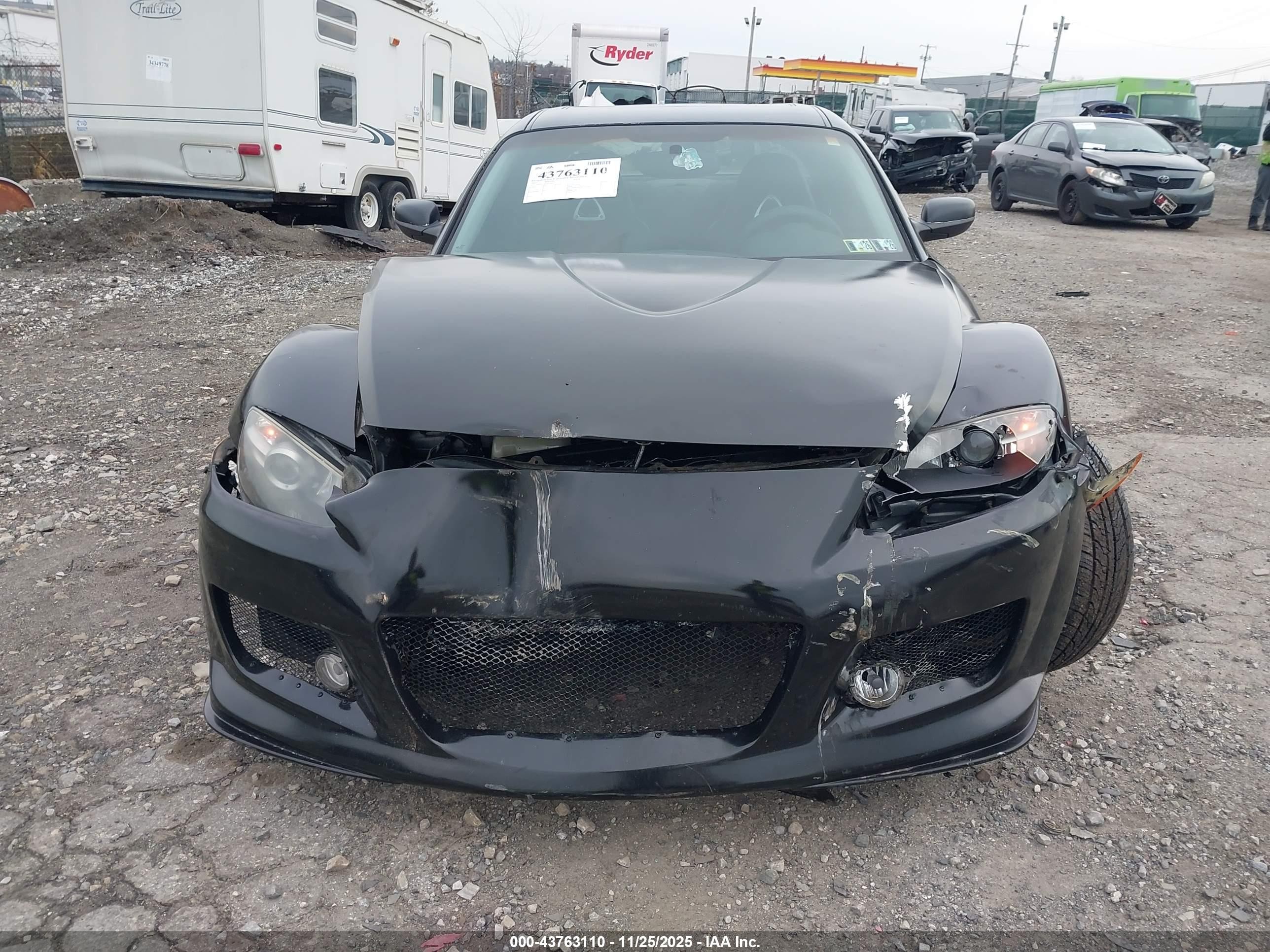 2005 Mazda Rx-8 6 Speed Manual Черный vin: JM1FE173650157055