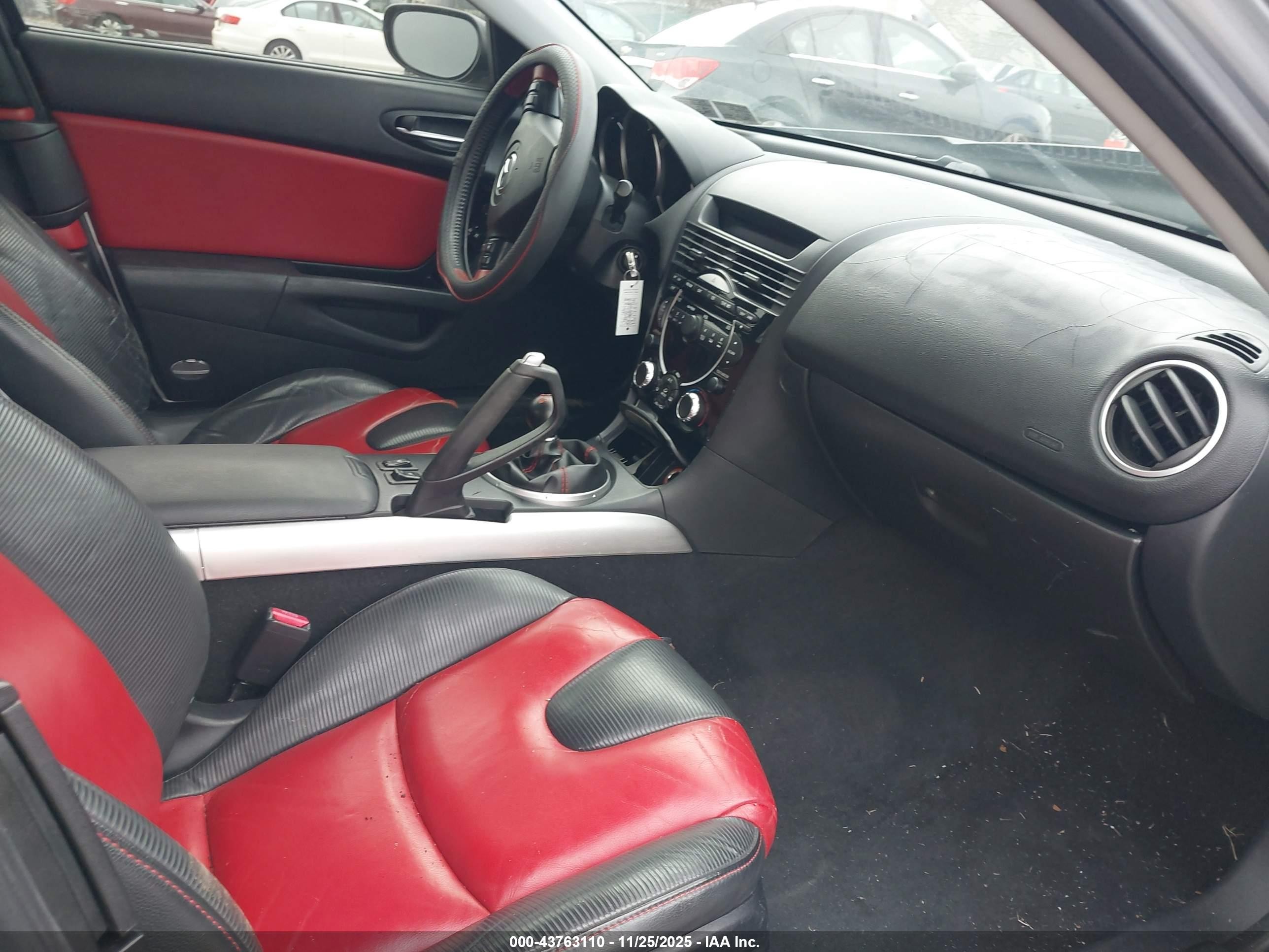 2005 Mazda Rx-8 6 Speed Manual Черный vin: JM1FE173650157055