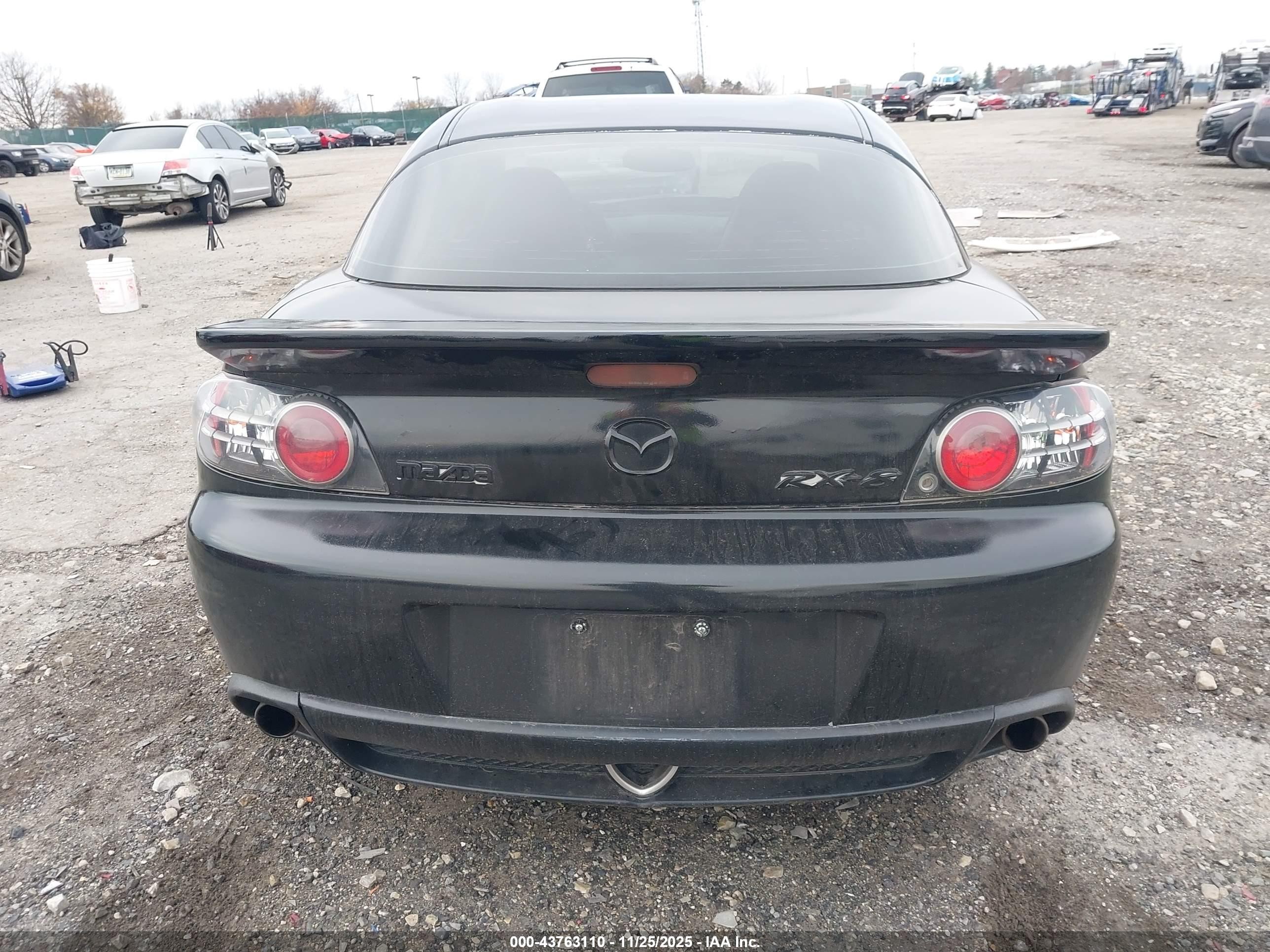 2005 Mazda Rx-8 6 Speed Manual Черный vin: JM1FE173650157055