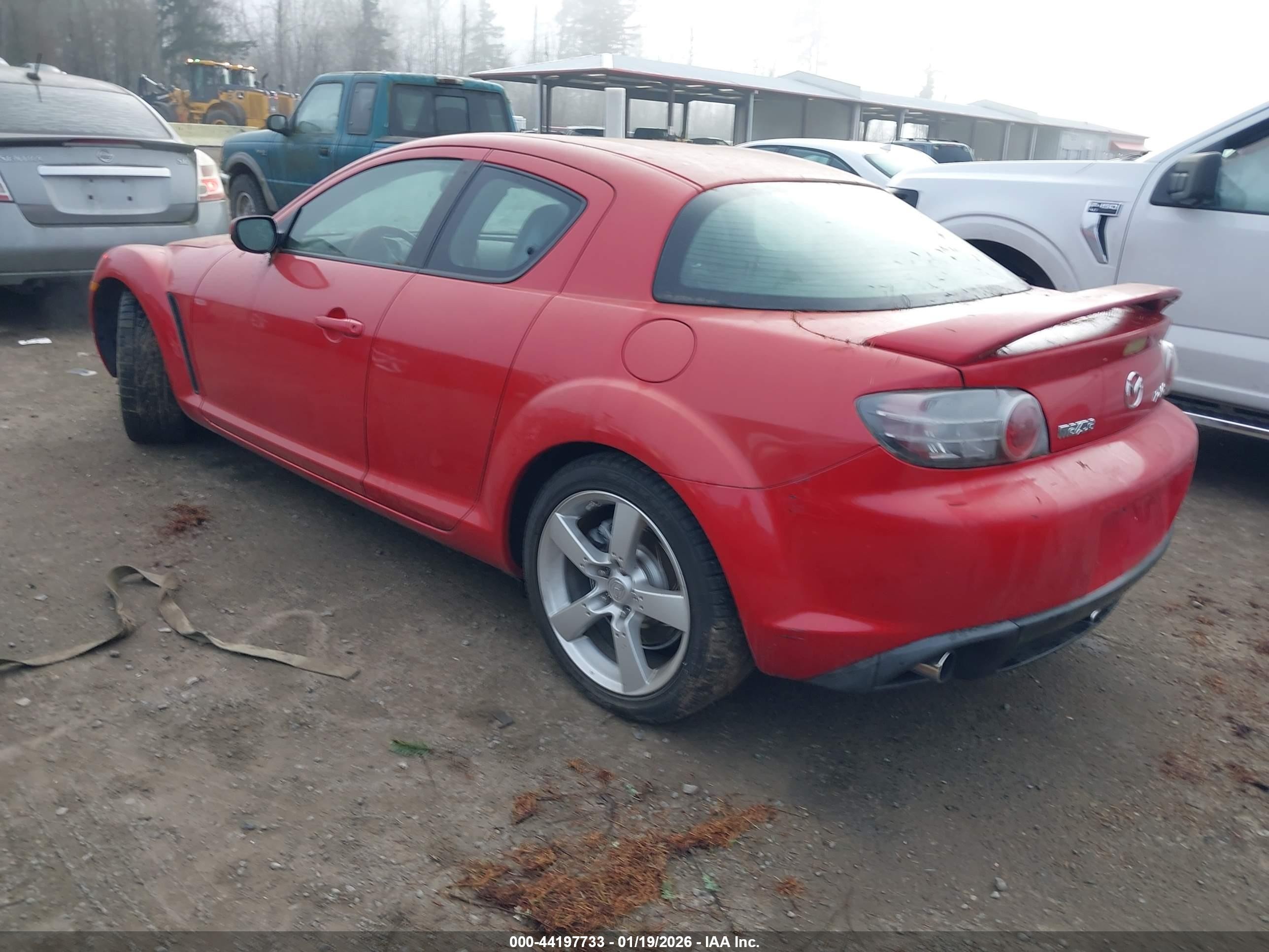 2004 Mazda Rx-8 6 Speed Manual Red vin: JM1FE173740121339