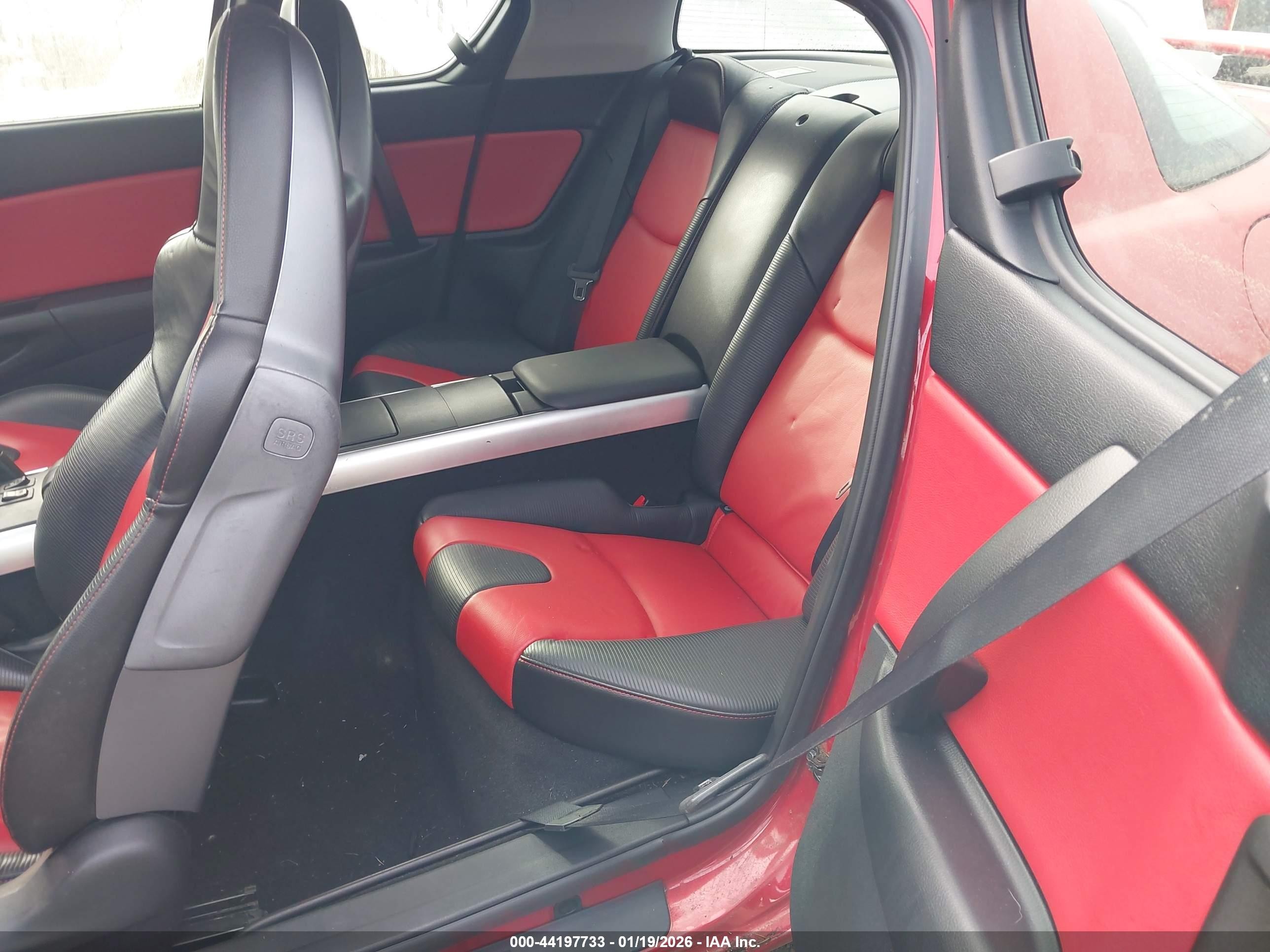 2004 Mazda Rx-8 6 Speed Manual Red vin: JM1FE173740121339