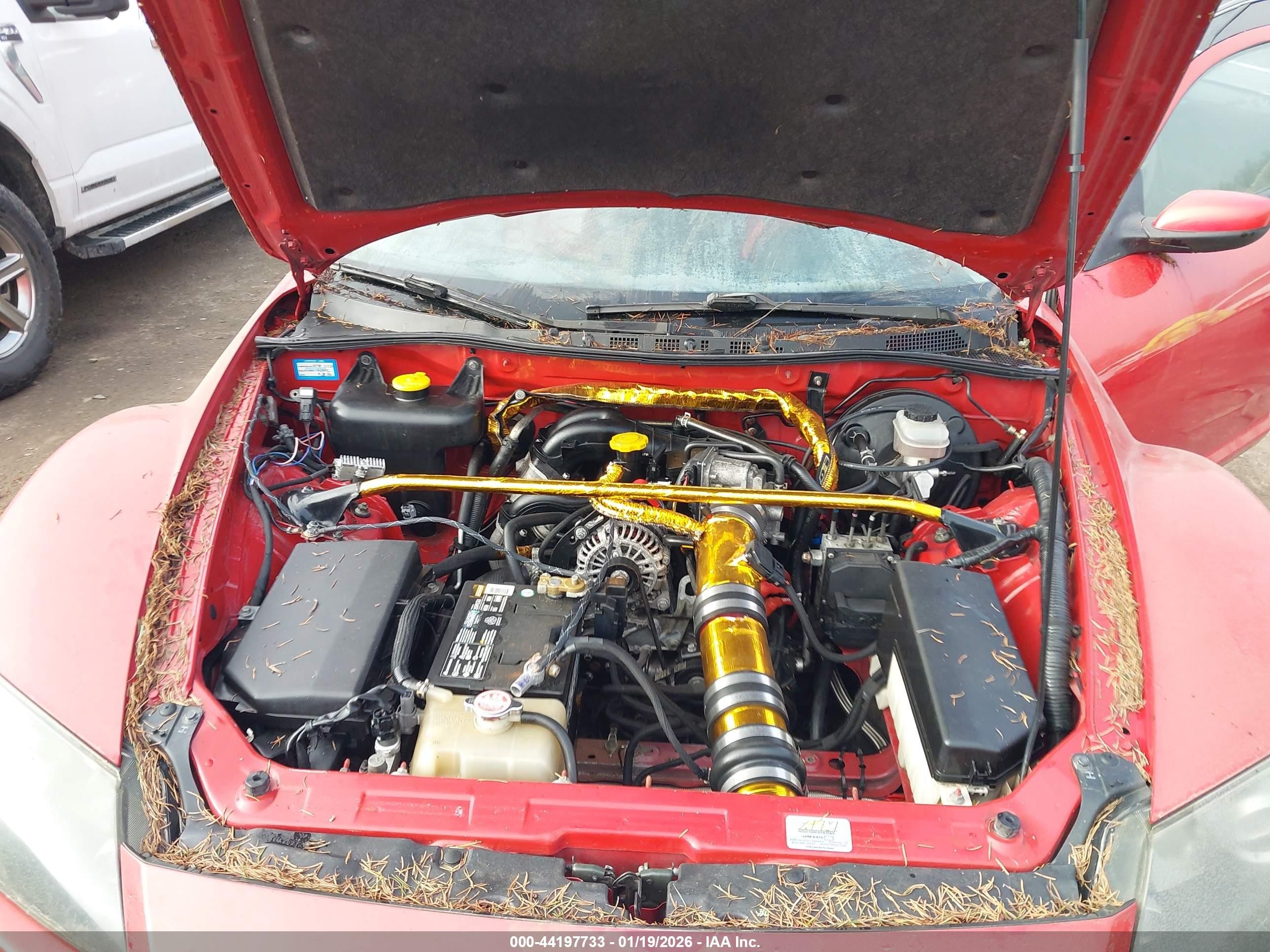 2004 Mazda Rx-8 6 Speed Manual Red vin: JM1FE173740121339