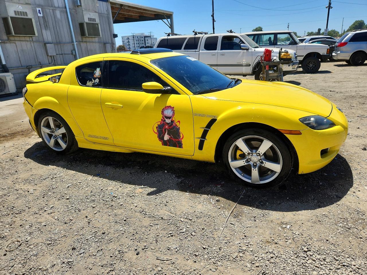 2004 Mazda Rx8 Yellow vin: JM1FE173740136052