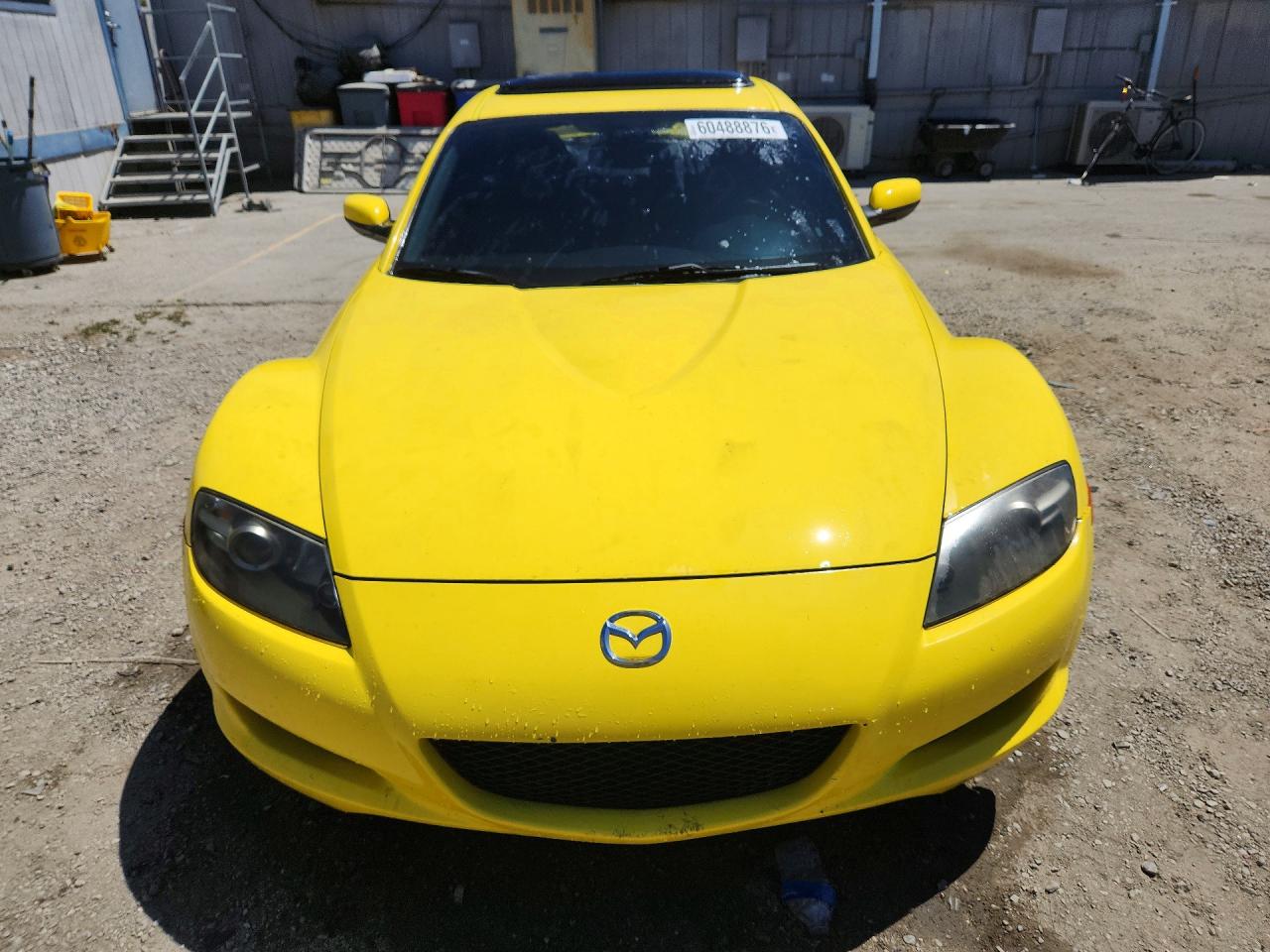 2004 Mazda Rx8 Yellow vin: JM1FE173740136052