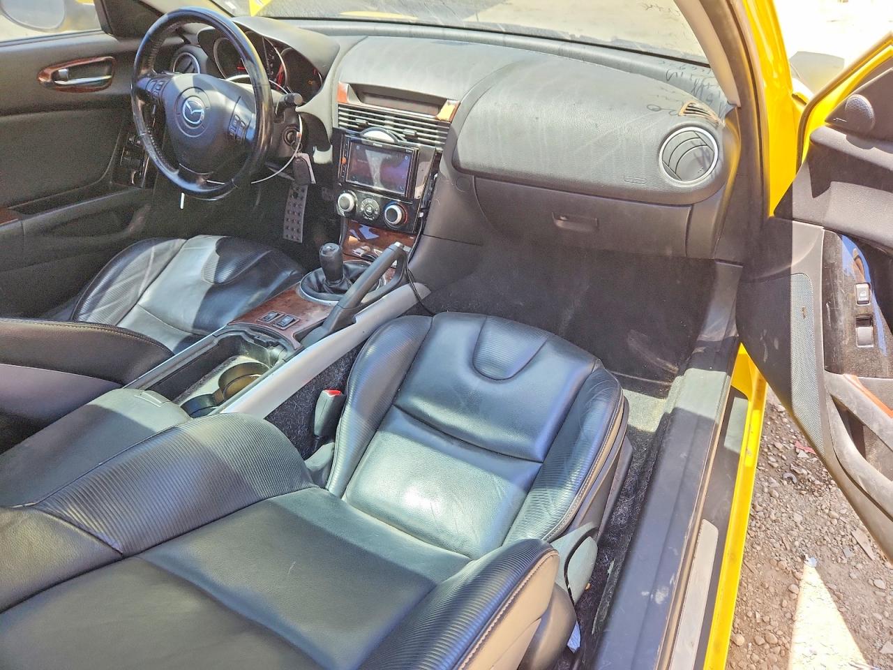 2004 Mazda Rx8 Yellow vin: JM1FE173740136052