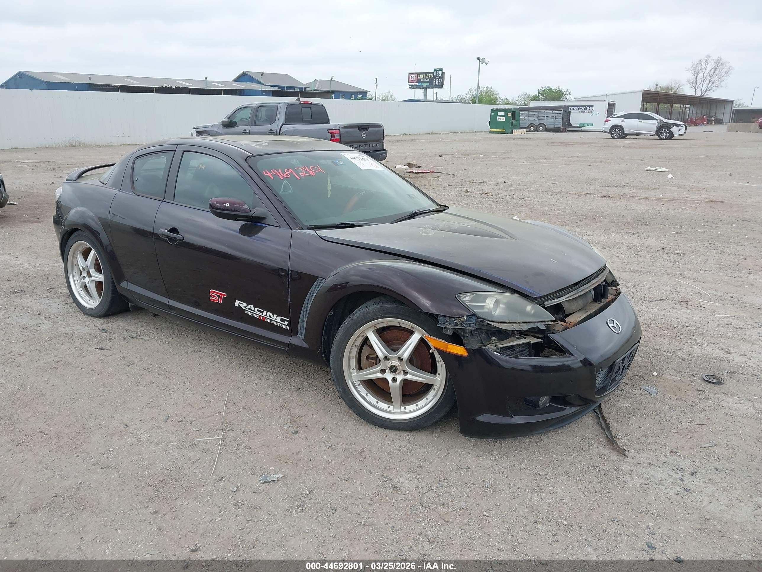 2008 Mazda Rx-8 Touring Фиолетовый vin: JM1FE173780215291