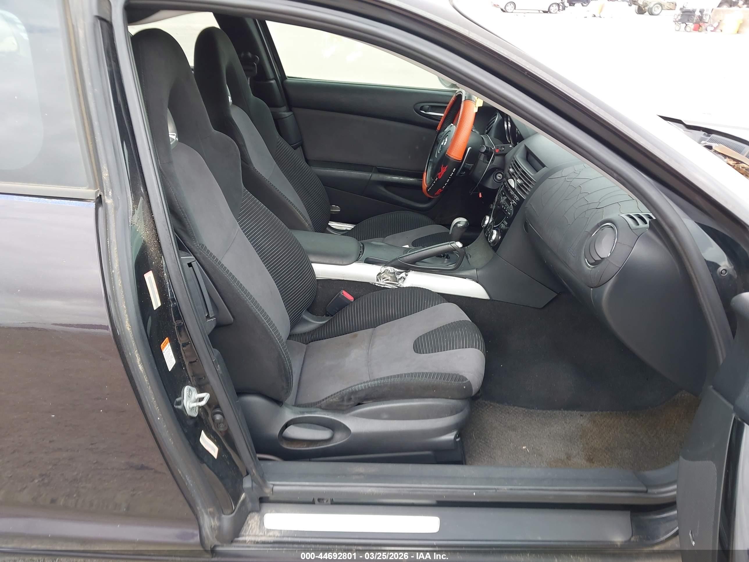 2008 Mazda Rx-8 Touring Фиолетовый vin: JM1FE173780215291