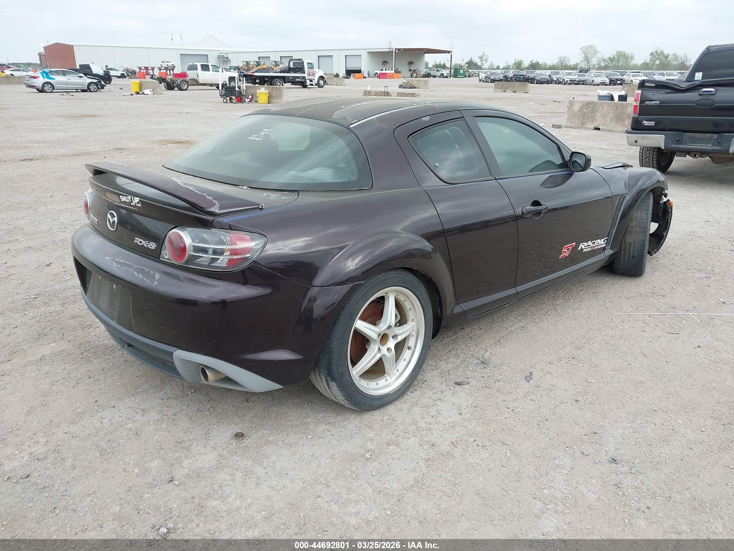 2008 Mazda Rx-8 Touring Фиолетовый vin: JM1FE173780215291