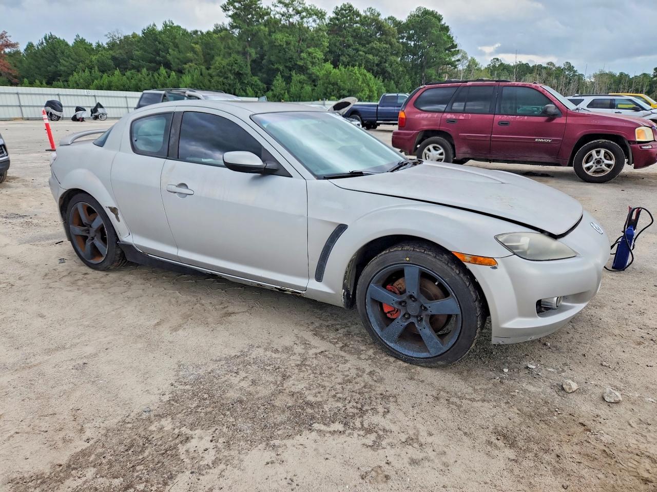 2004 Mazda Rx8 Silver vin: JM1FE173840133435