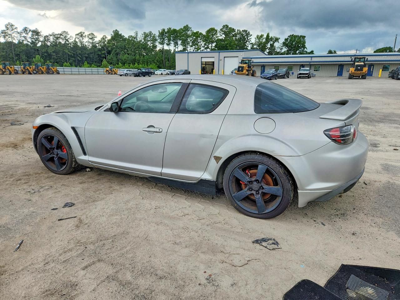 2004 Mazda Rx8 Silver vin: JM1FE173840133435