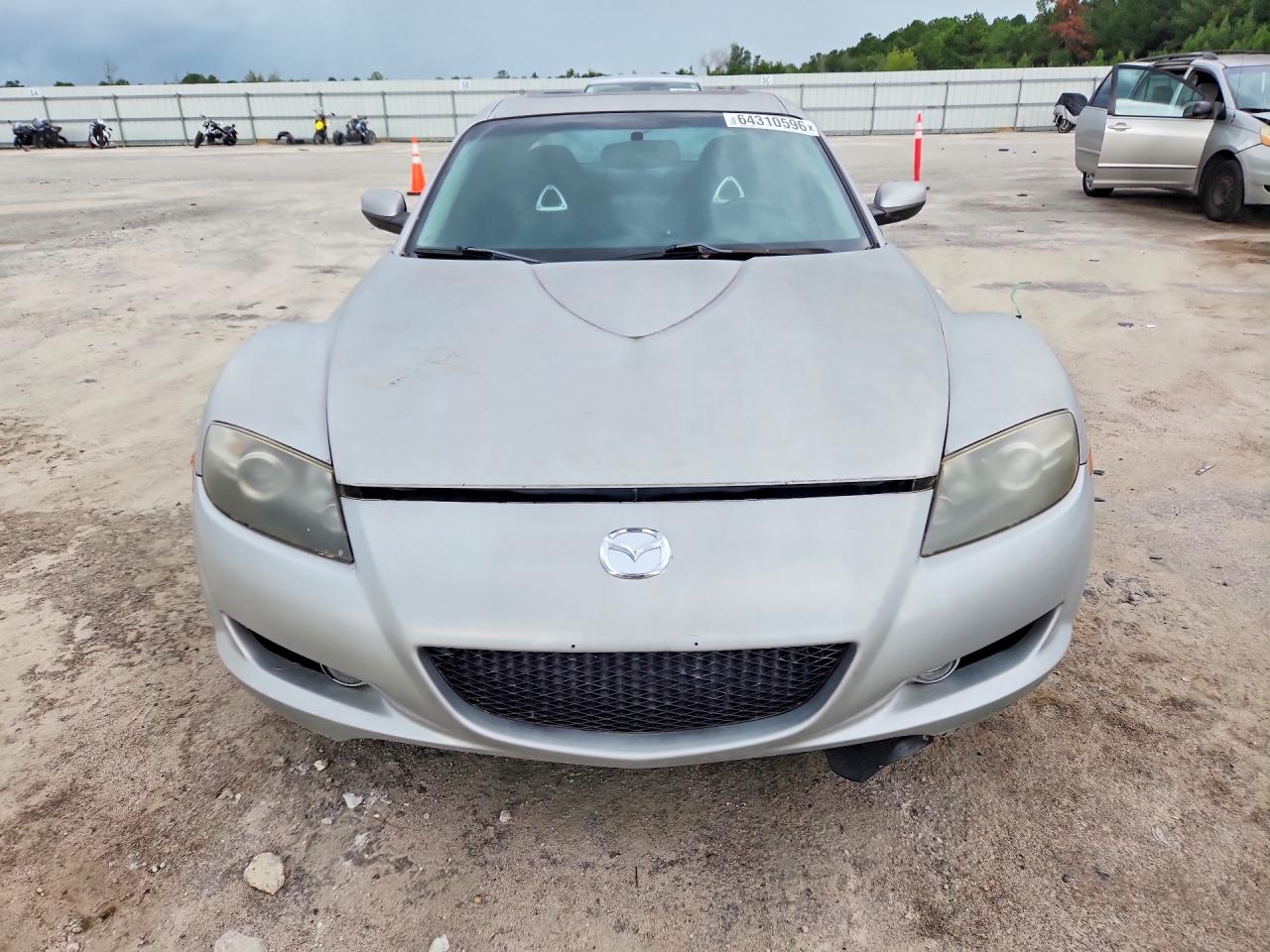 2004 Mazda Rx8 Silver vin: JM1FE173840133435