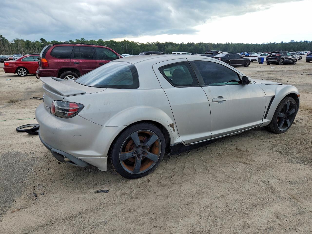 2004 Mazda Rx8 Silver vin: JM1FE173840133435