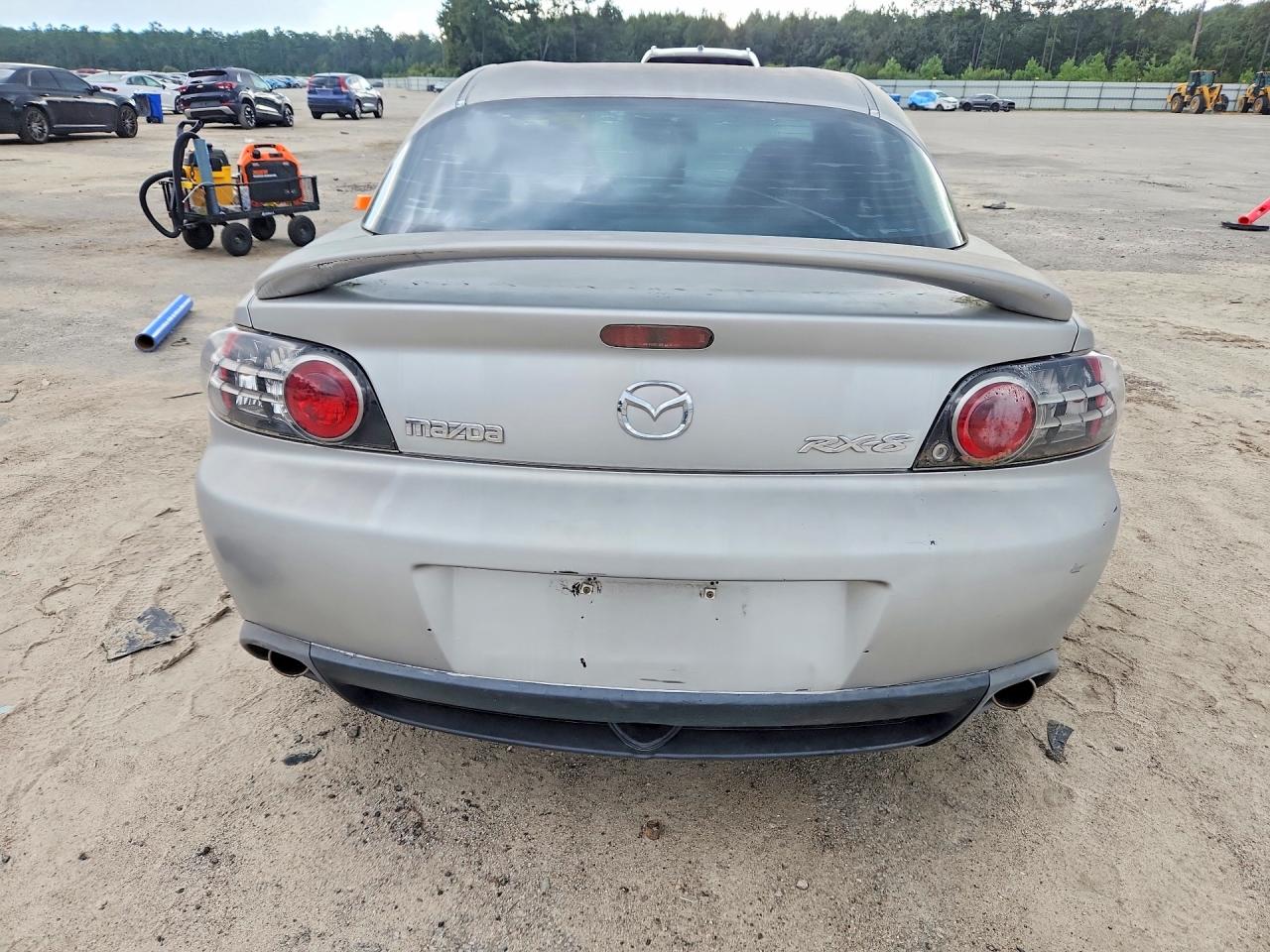 2004 Mazda Rx8 Silver vin: JM1FE173840133435