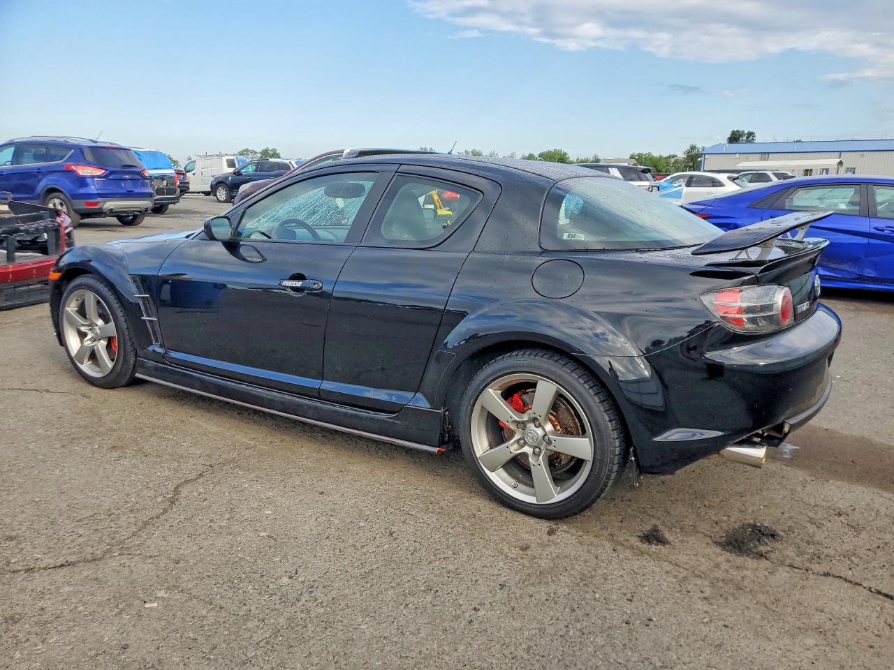 2005 Mazda Rx8 Black vin: JM1FE173850141746